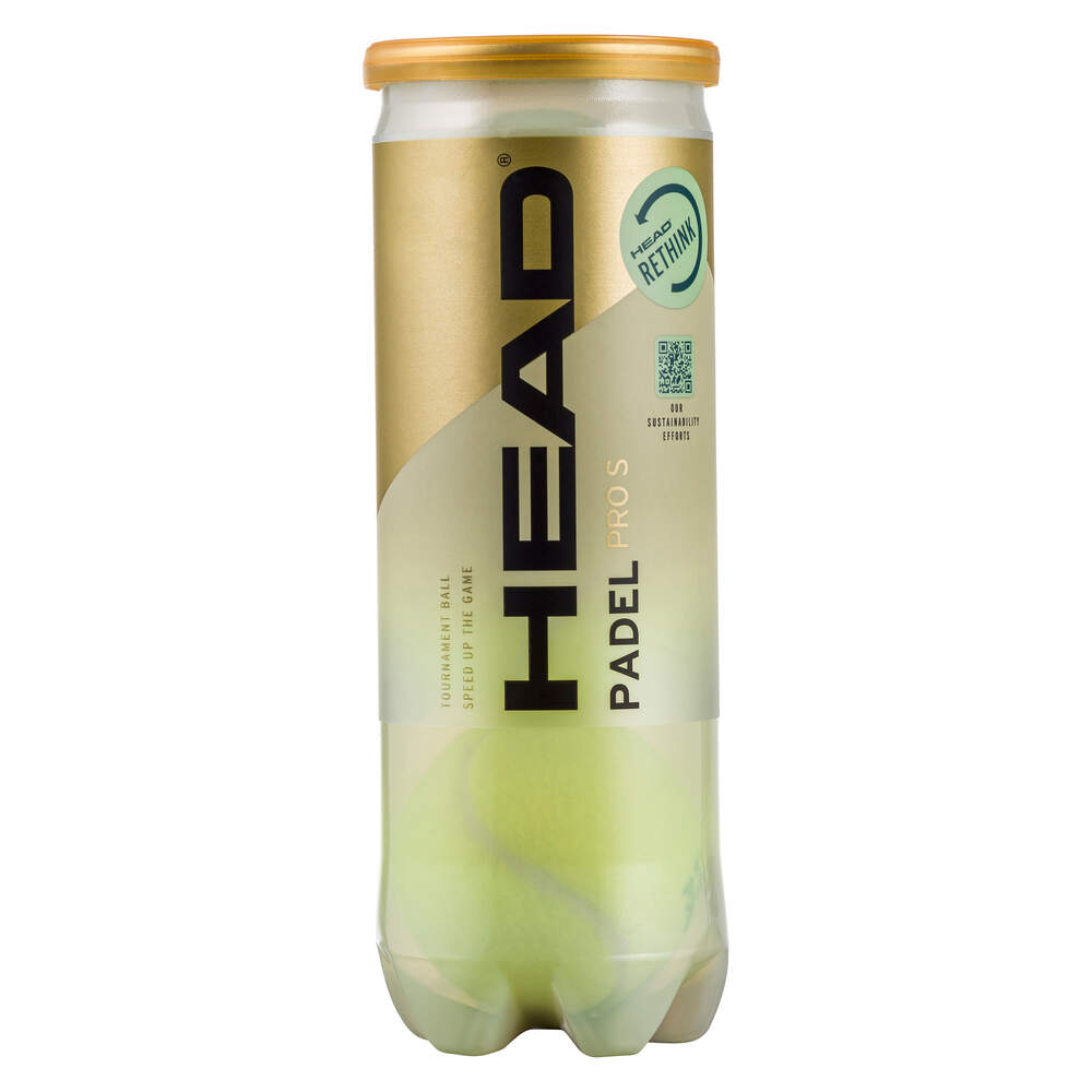 Head Padel Pro S Balls (3 Ball Can)