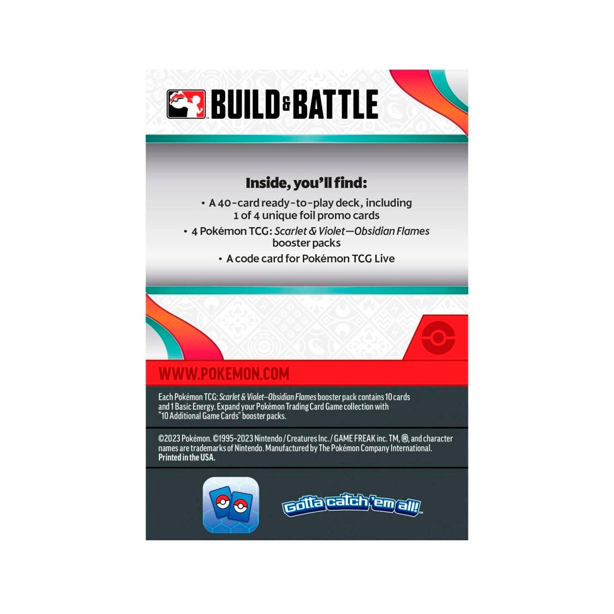 Pokemon TCG: Obsidian Flames Build & Battle Box、mySite、hgirdovlk