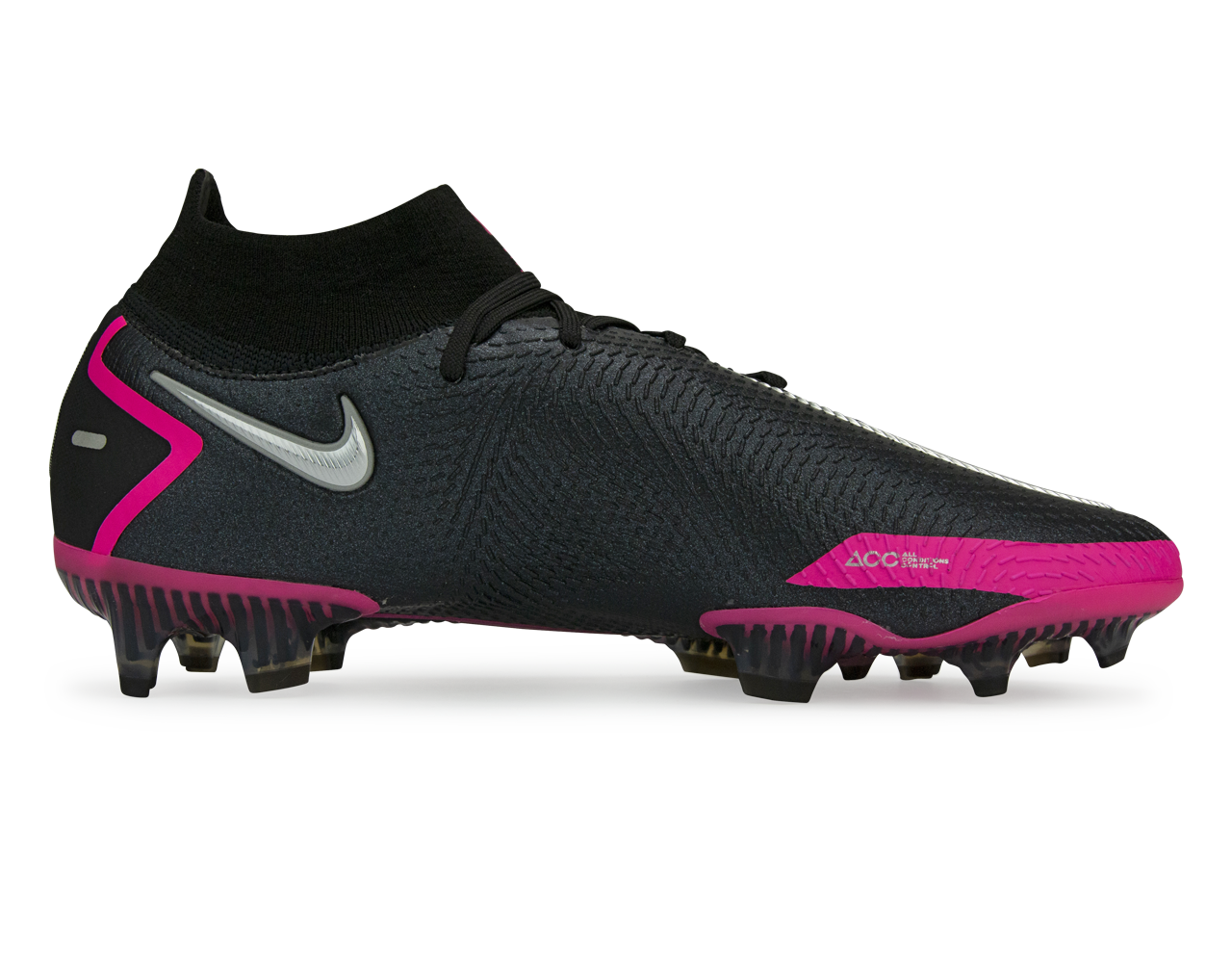 Nike Men's Phantom GT DF Elite FG Black/Pink Blast、mySite、bottomscart