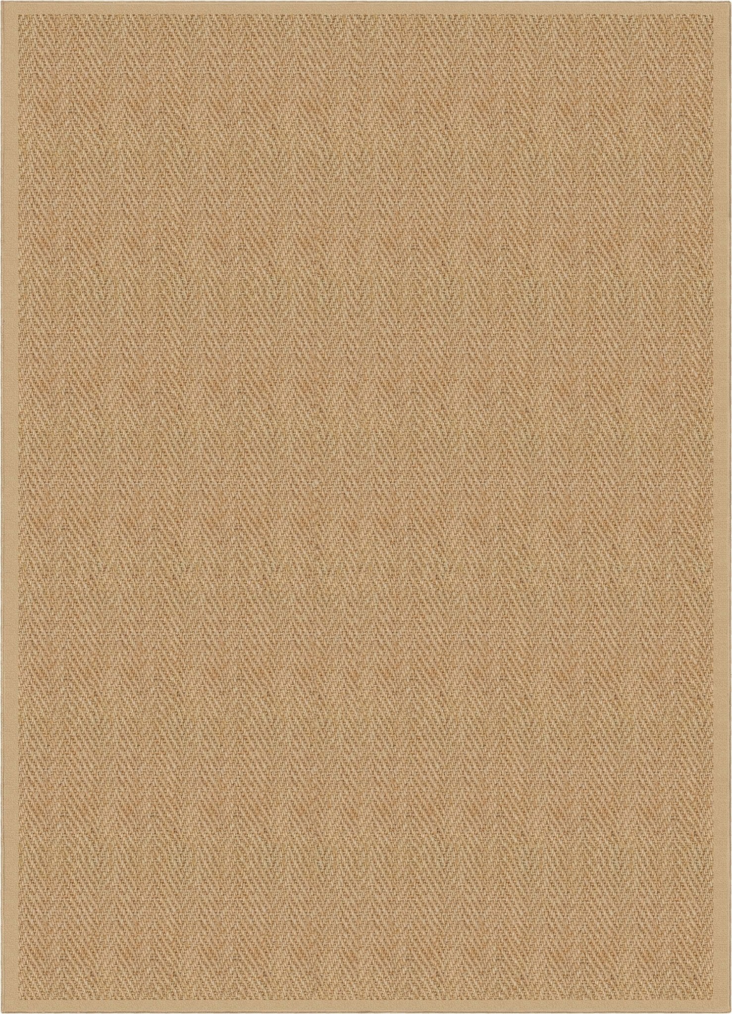 Faux-Jute Boerboel Geometric Herringbone Beige Flatweave Rug、mySite、gigharbornorthrealestate