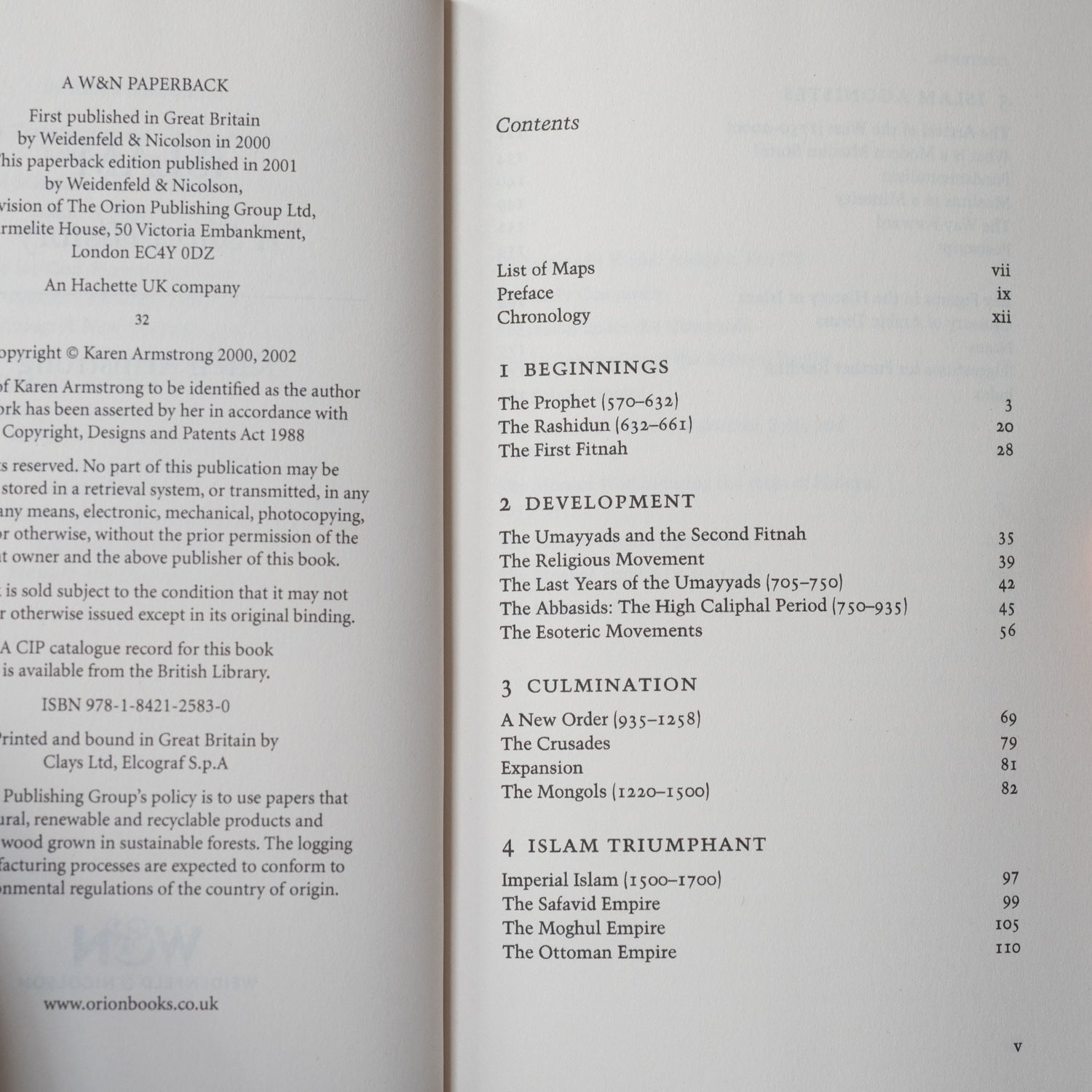 Islam: A Short History、mySite、topwebapps