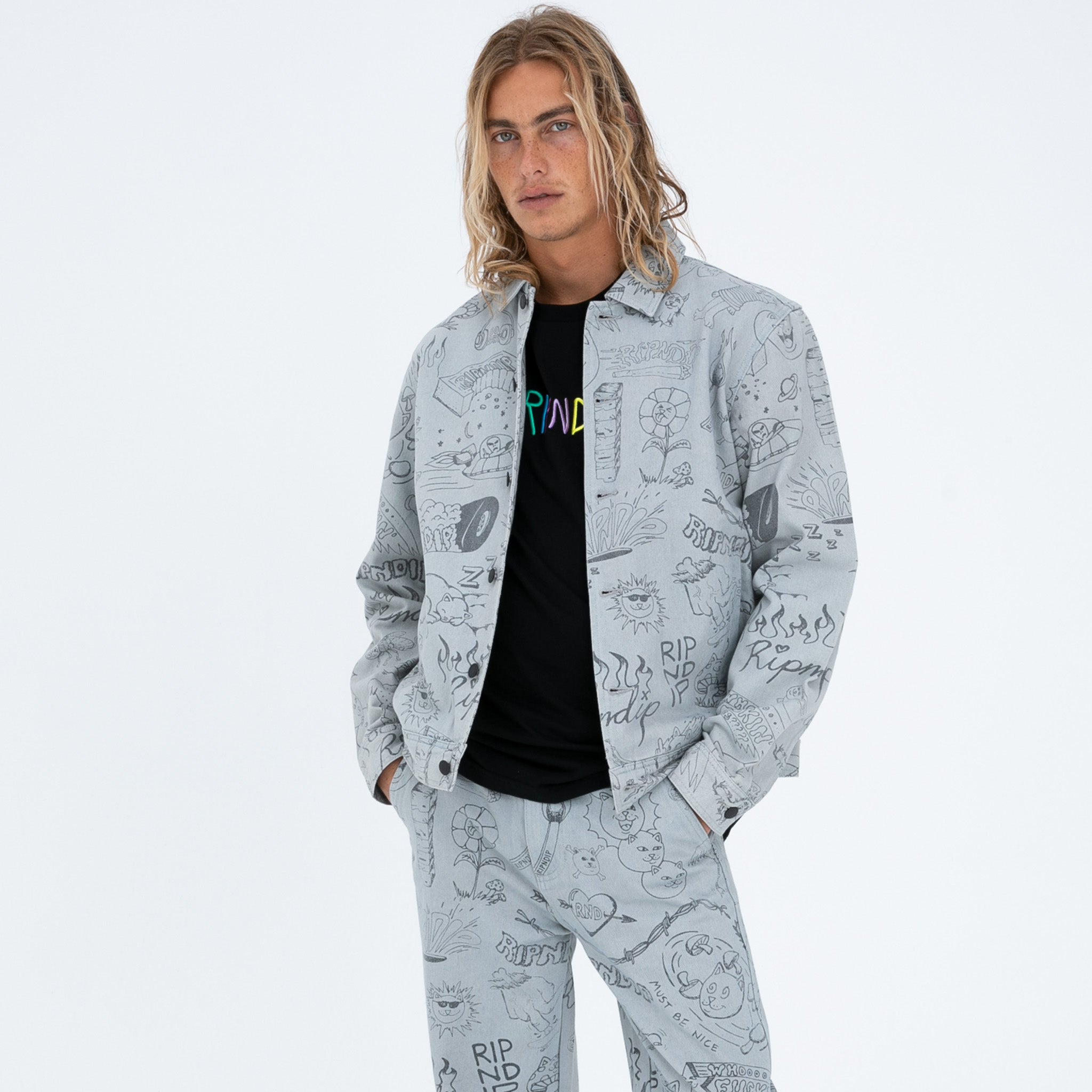  Sharpie Denim Jacket (Light Denim Wash)、mySite、merchandisen