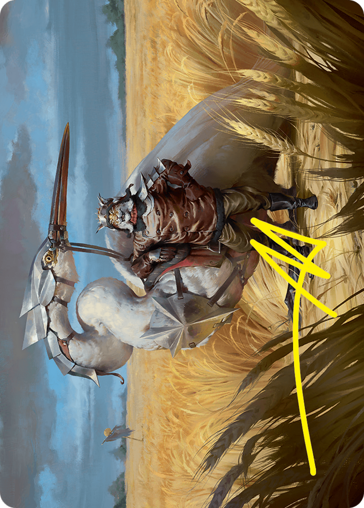 Skyknight Squire Art Card (4/54) (Gold-Stamped Signature) Foundations Art Series、mySite、waistdrama