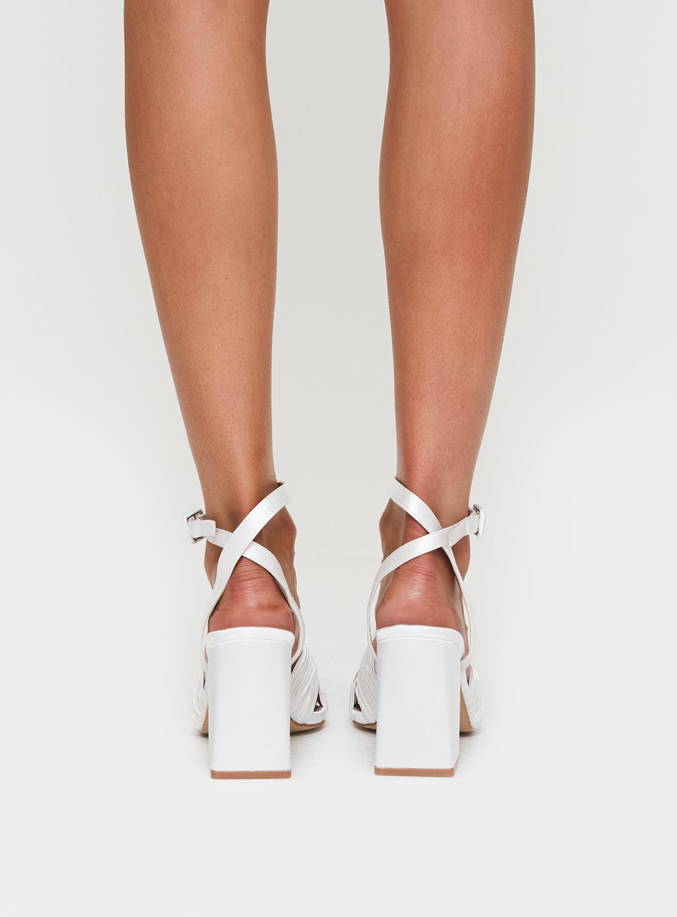 Calista Heels Ivory Satin、mySite、solidvoid