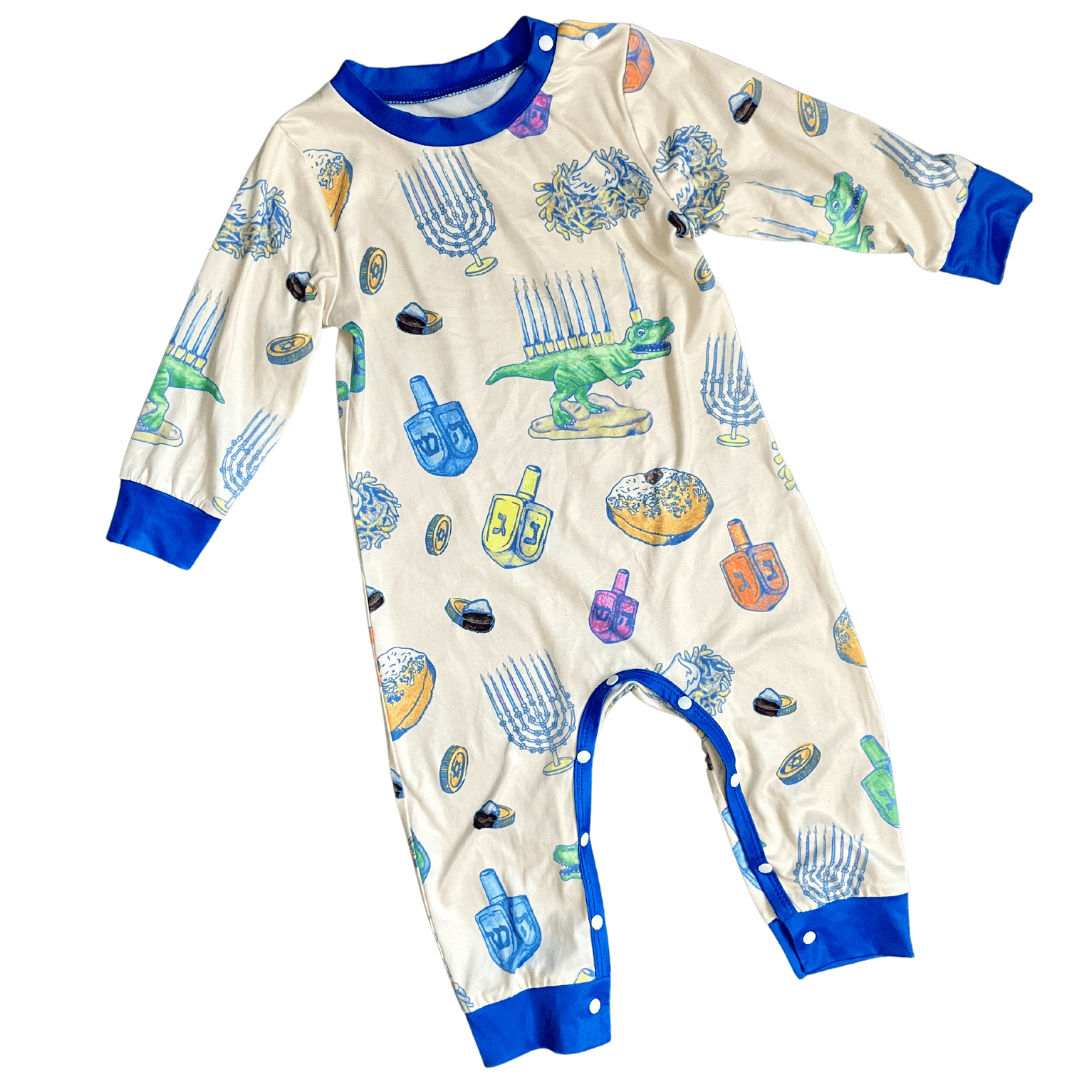 Hanukkah Light and Latkes Pajamas - (Baby Sizes 6M - 18M)、mySite、topwebapps