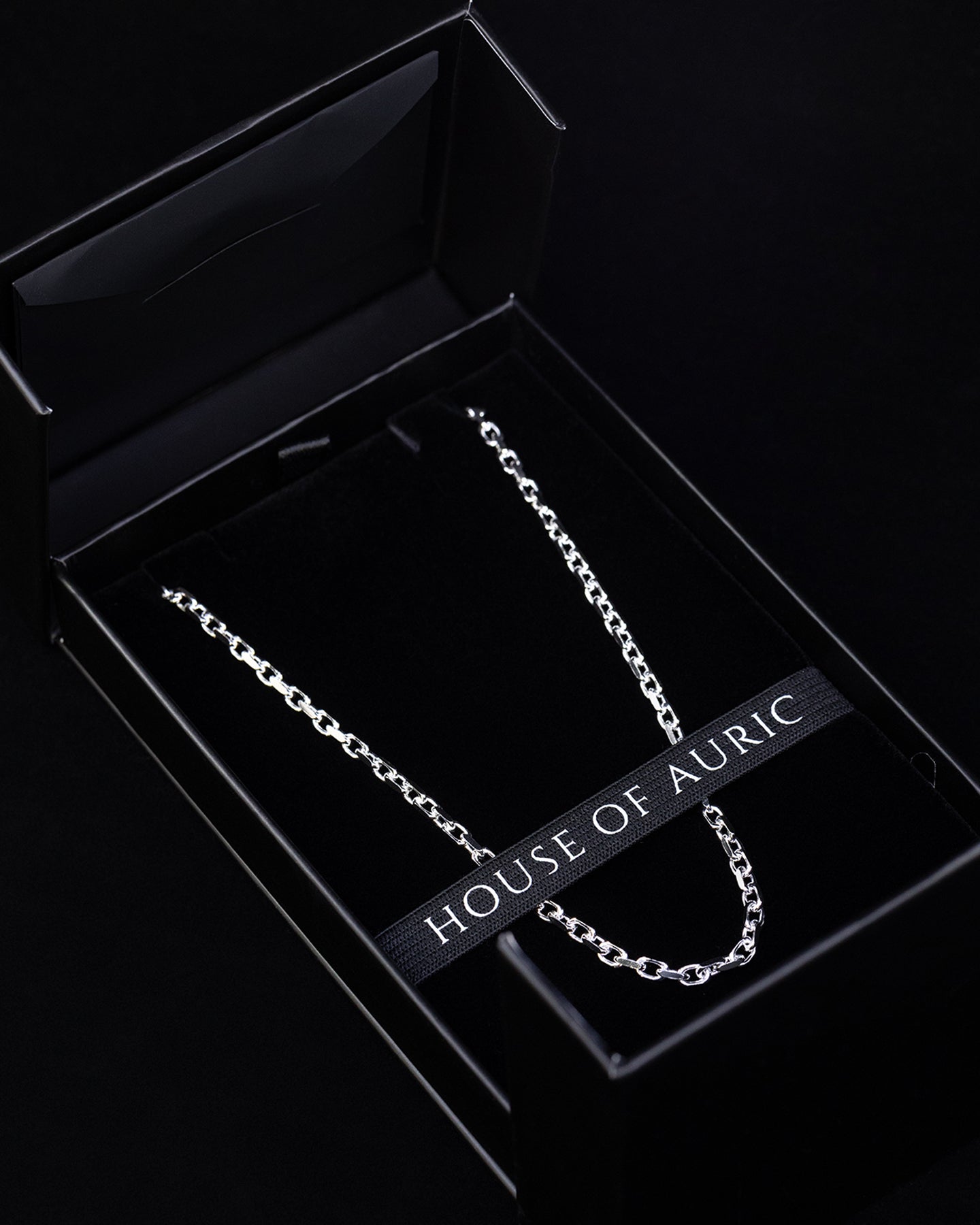 House Of Auric 3.5mm Straight Cut Cable Chain Silver、mySite、zt4zffjzw