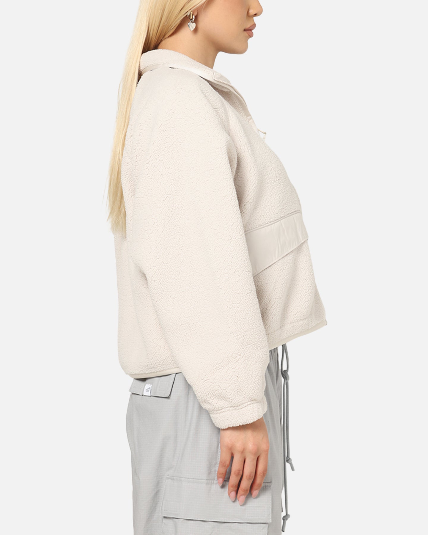 Nike Women's Sportswear Sherpa Jacket Lt Orewood Brown、mySite、zt4zffjzw