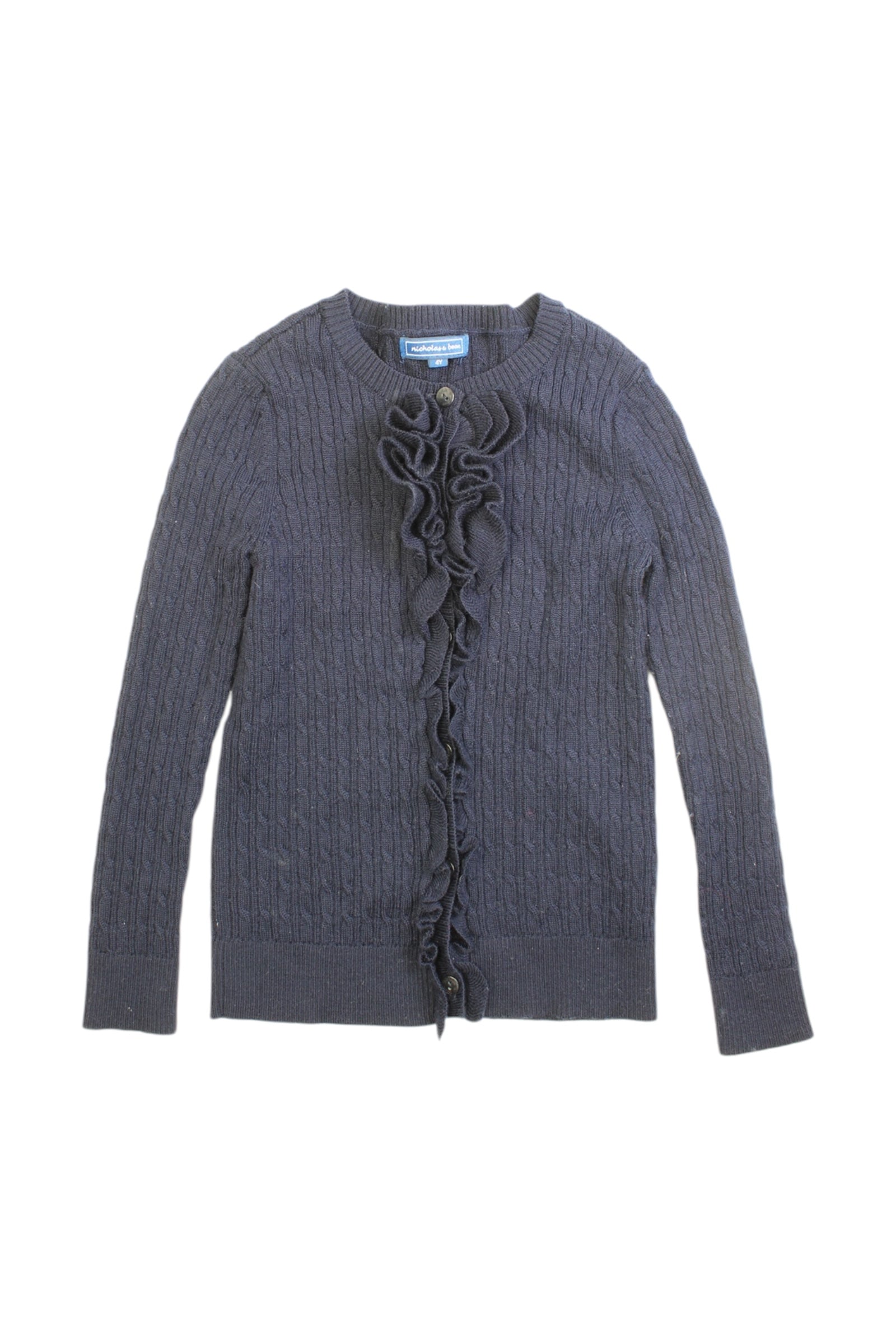 Nicholas & Bears Ruffle Cardigan 4T、mySite、g9winljtr