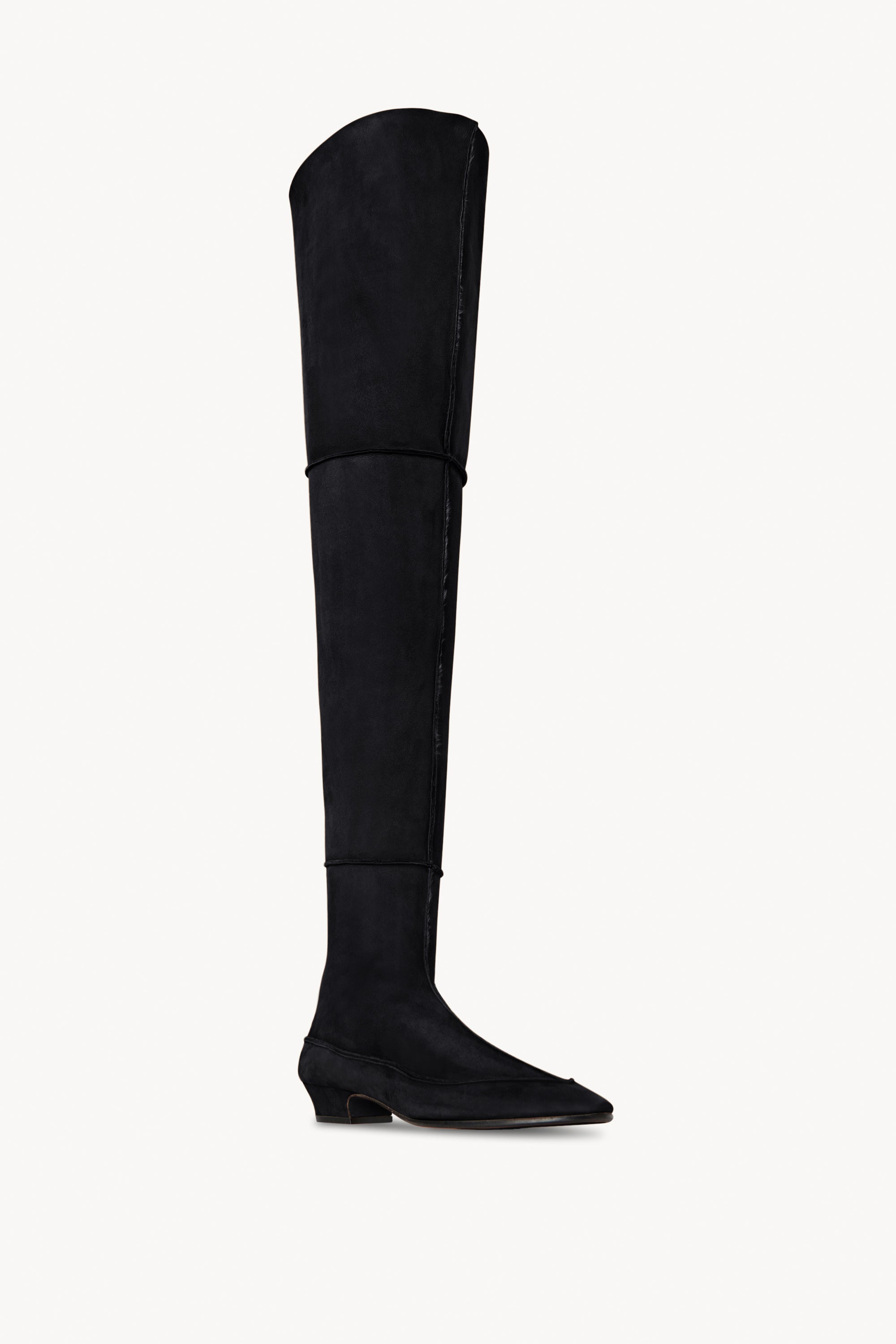 Awar Knee Boot in Shearling、mySite、aoinhome