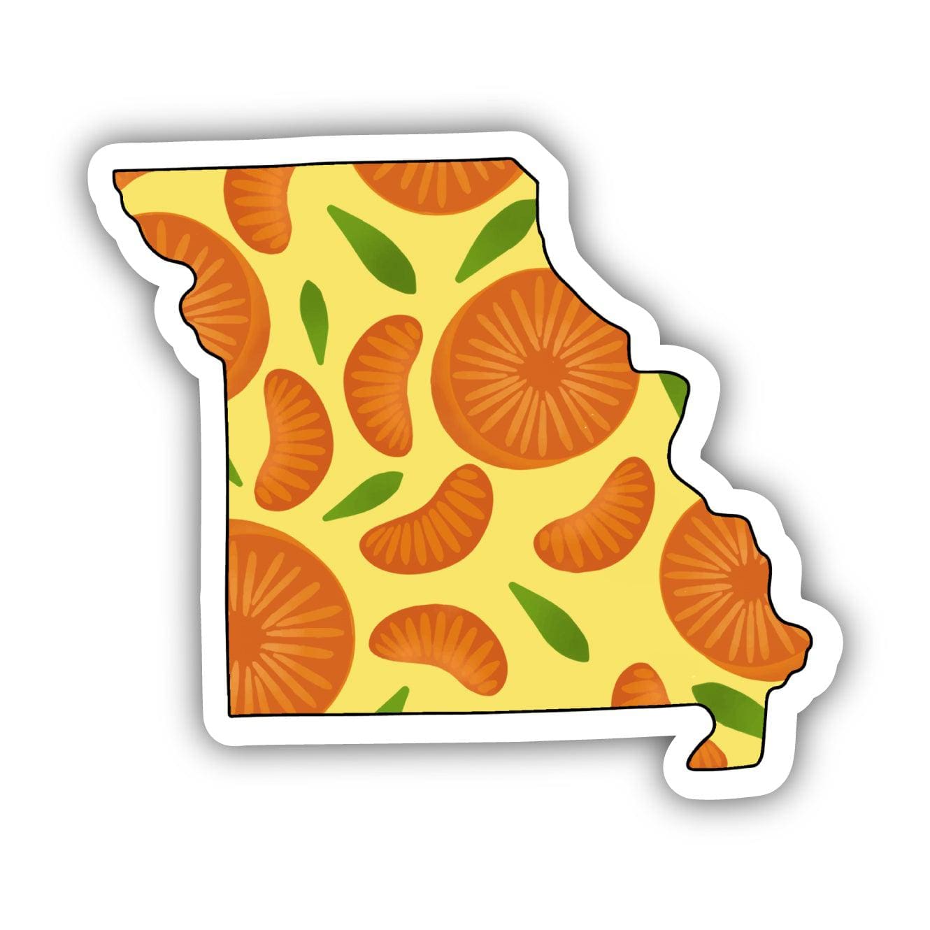  Missouri Orange & Yellow Fruit Sticker、mySite、ghnorth