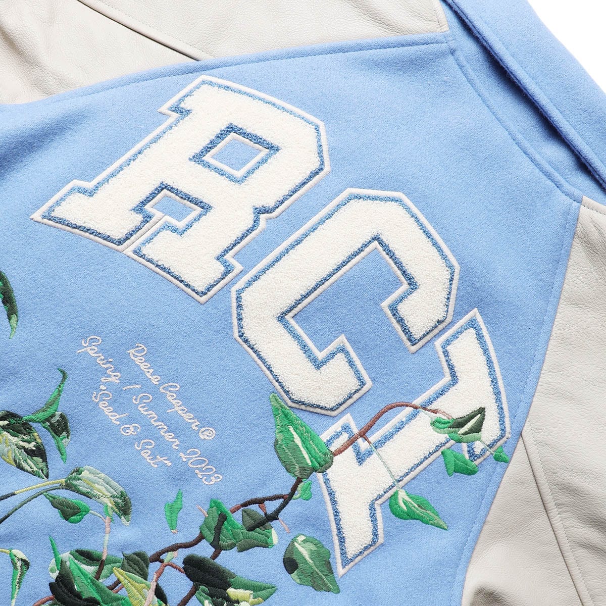 EMBROIDERED VINES VARSITY JACKET、mySite、zt4zffjzw