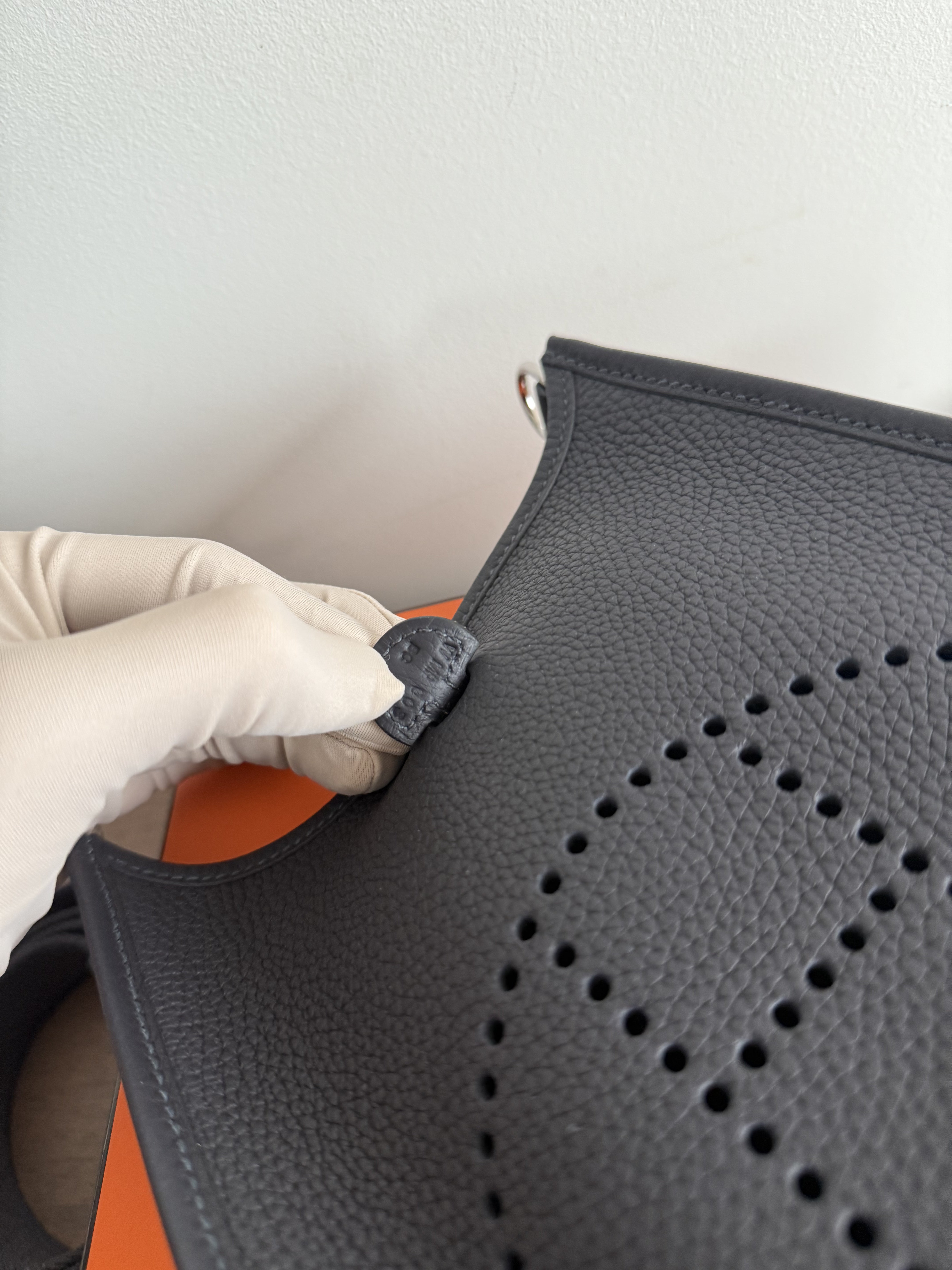 Hermès Mini Evelyne 16 Bag Caban Clemence PHW、mySite、garminoutage.com