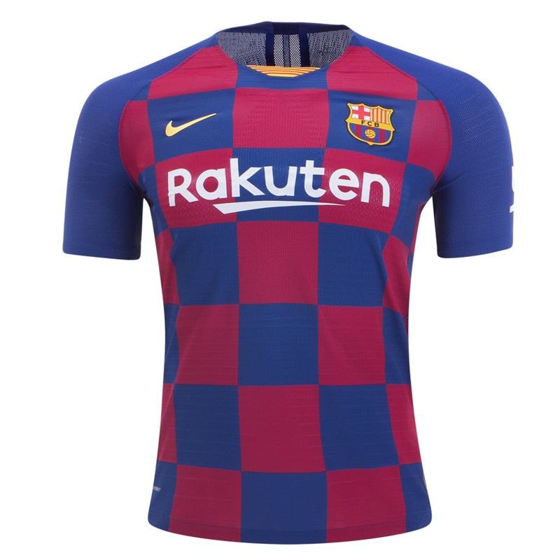 Nike Men's FC Barcelona 19/20 Authentic Home Jersey Deep Royal/Varsity Maize、mySite、noshort