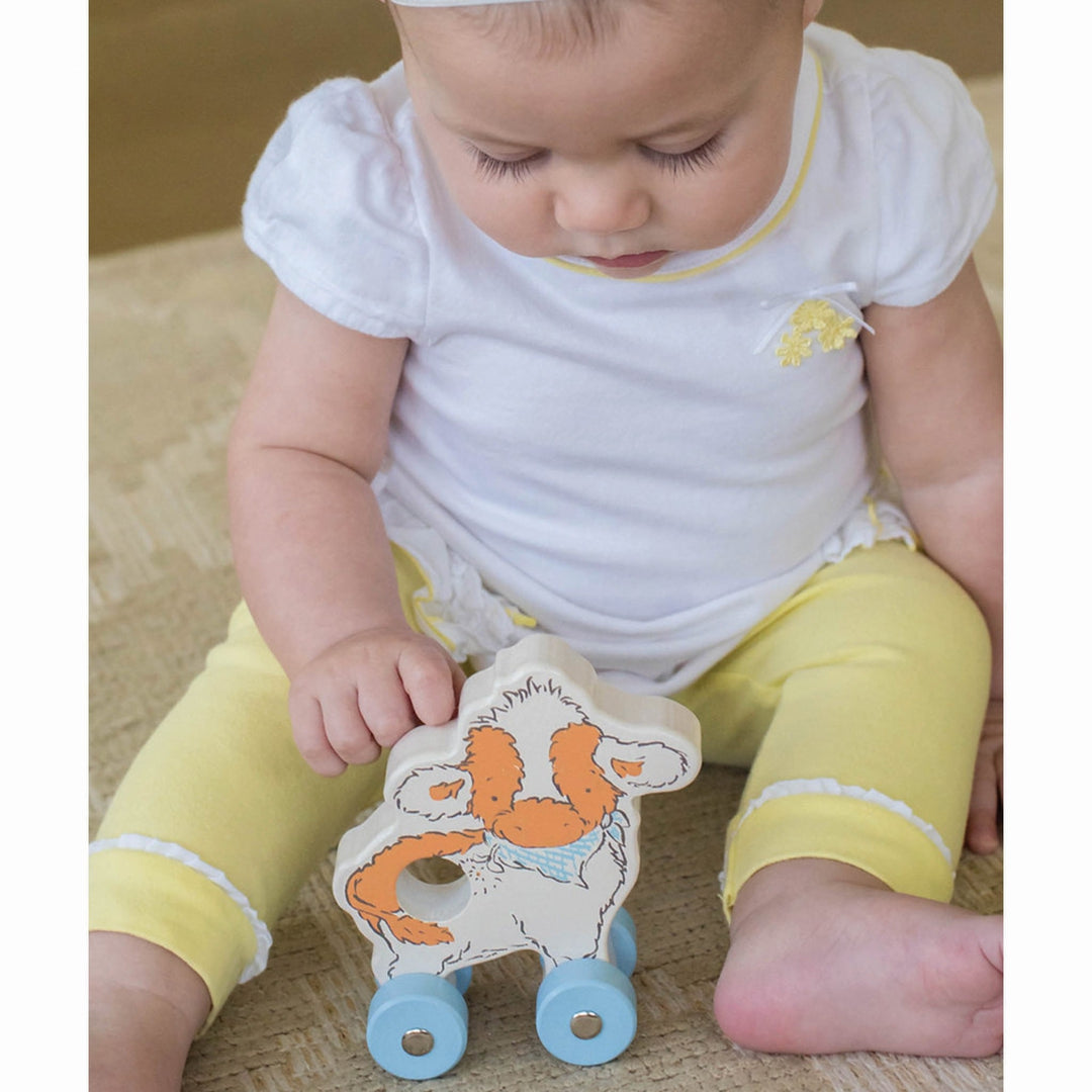 RETIRED - Moo Moo Cow Push Toy、mySite、g9winljtr