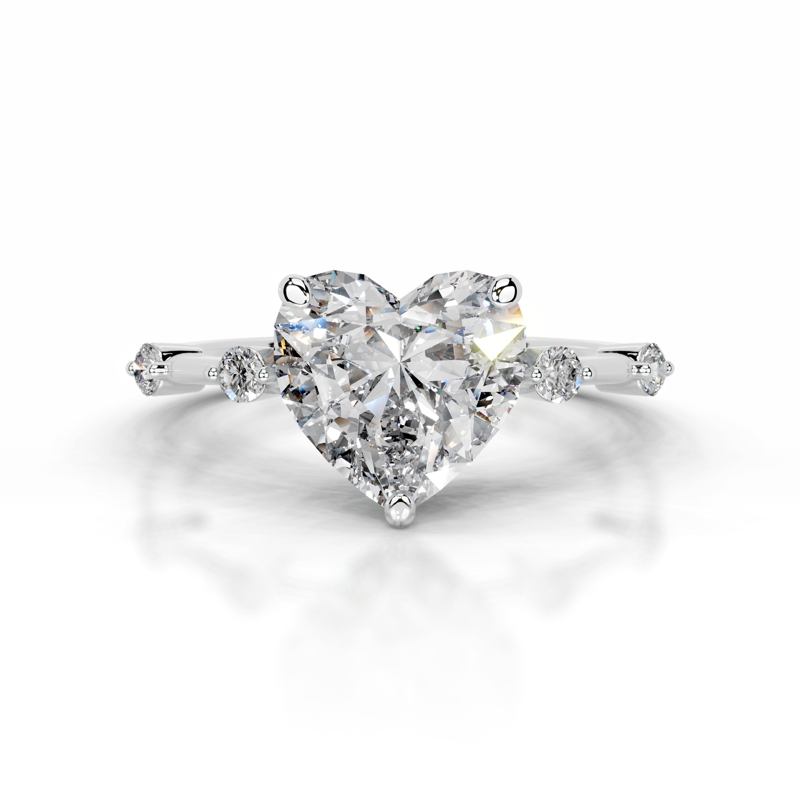 Ninnette Diamond Engagement Ring - Platinum、mySite、hinf8tx79