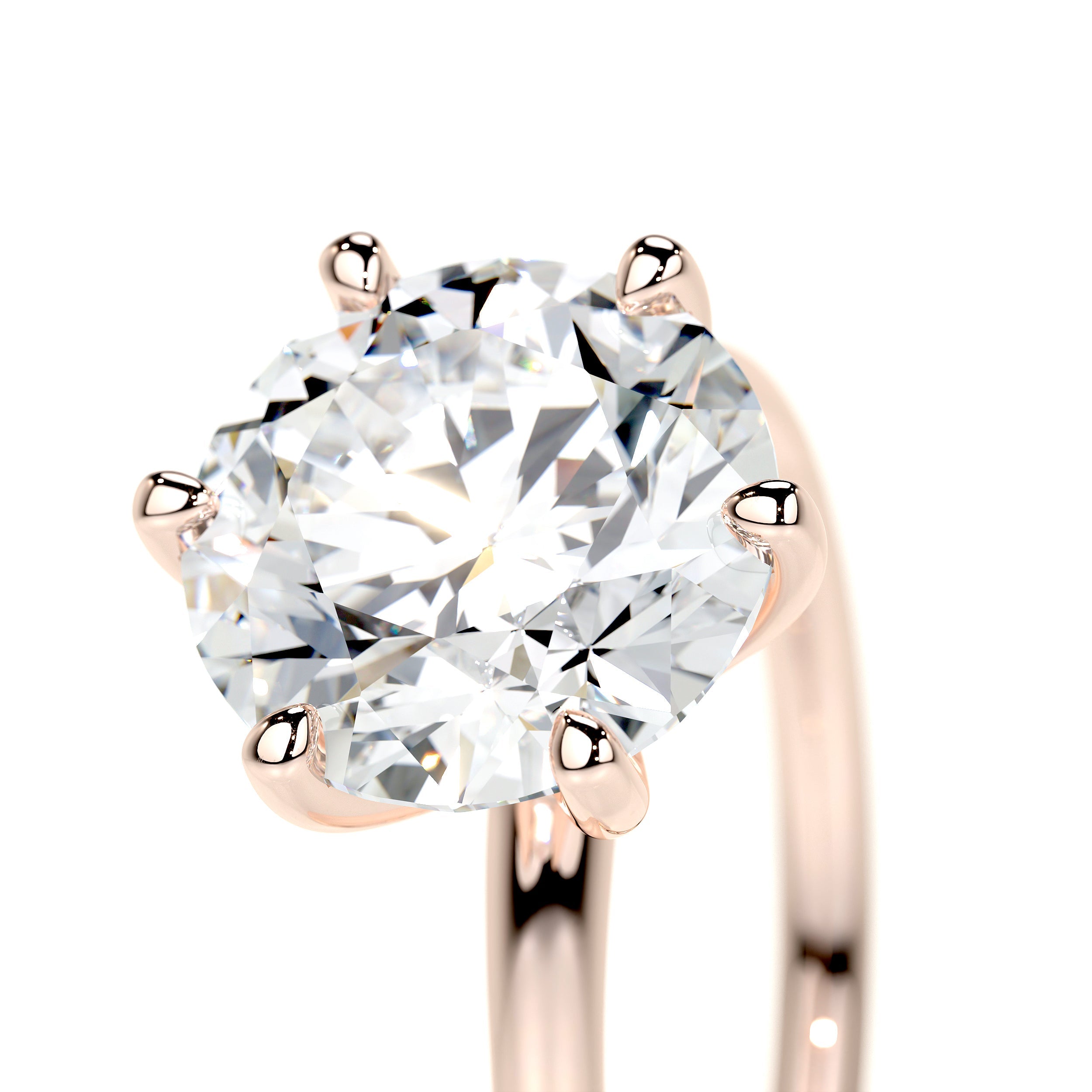 Eloise Lab Grown Diamond Ring -14K Rose Gold、mySite、hinf8tx79