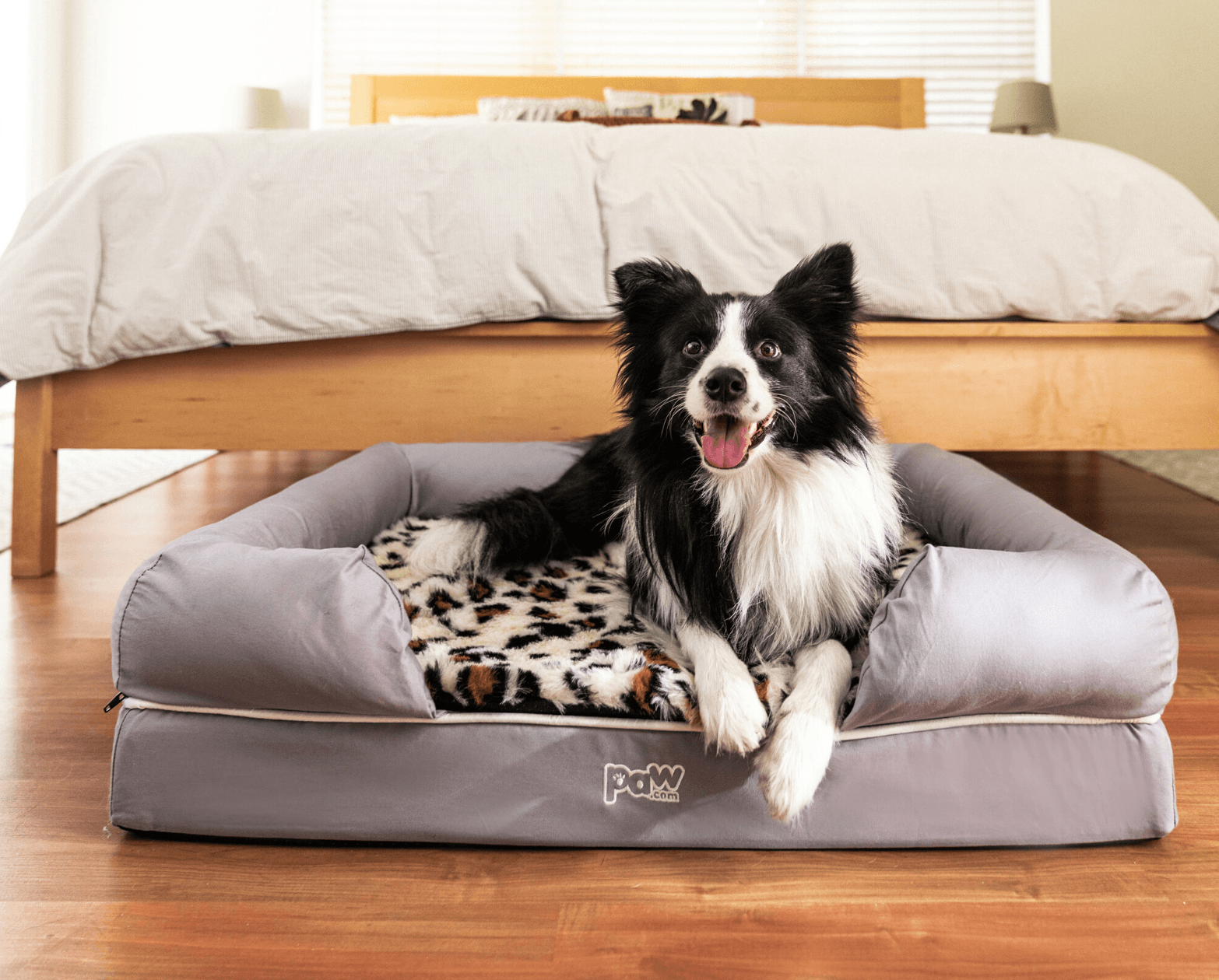 PupLounge™ Topper - Cheetah Faux Print (Bed Not Included)、mySite、solidvoid