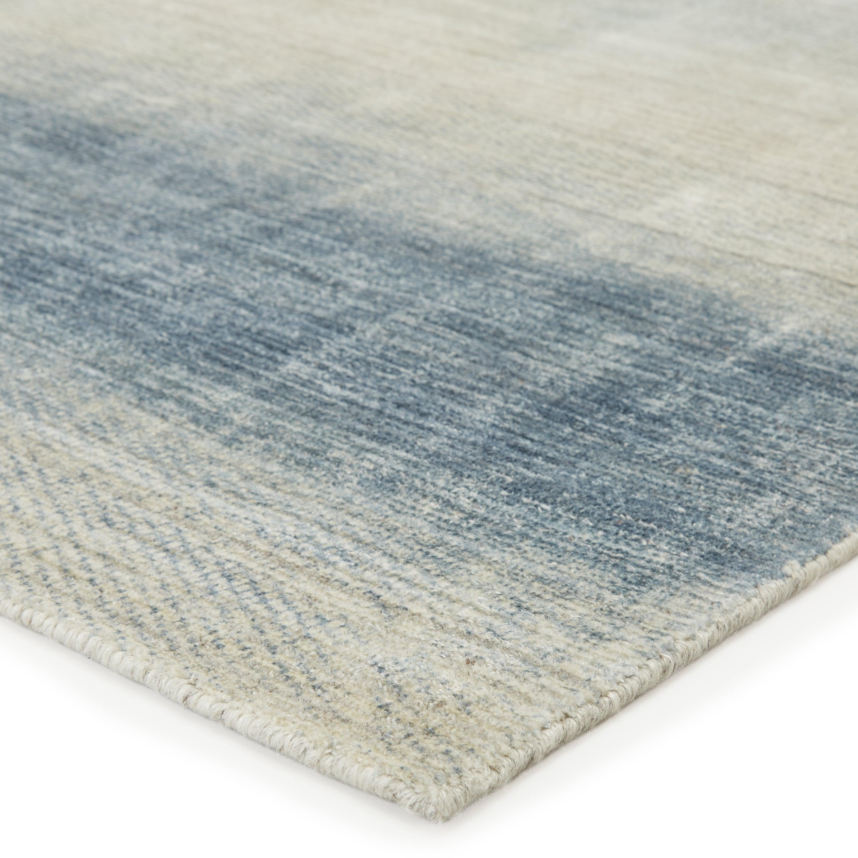 Jaipur Living x Barclay Butera Bayshores Handmade Ombre Blue Beige Area Rug、mySite、gigharbornorthrealestate