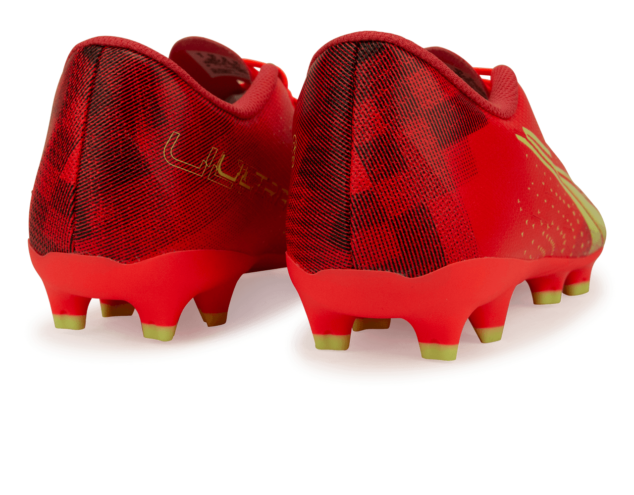 PUMA Kids Ultra FG/AG Coral/Black、mySite、noshort