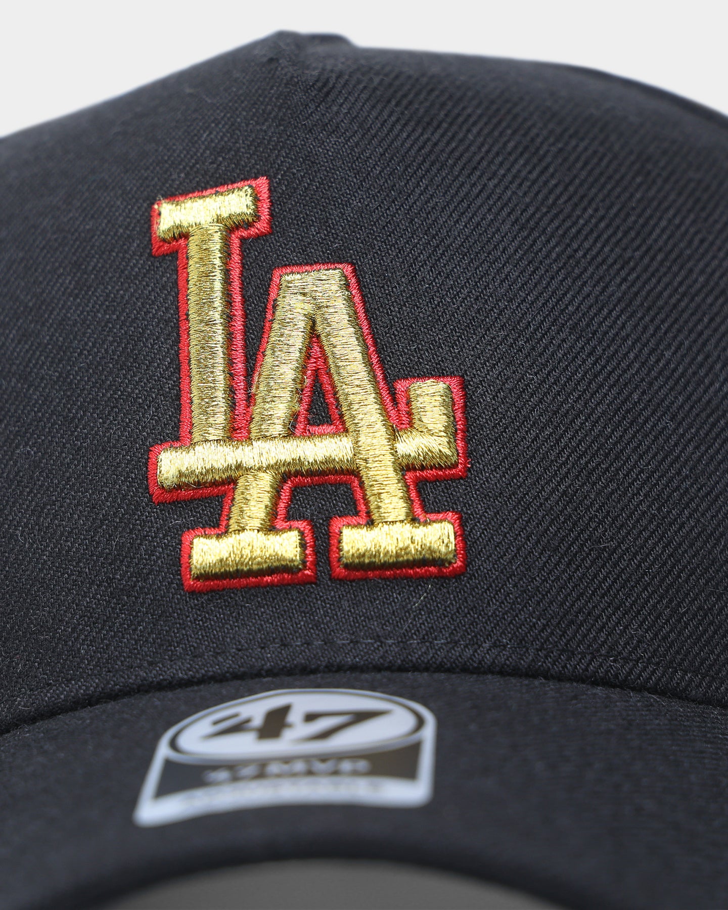 47 Brand Los Angeles Dodgers Replica MVP DT Snapback Black/Gold/Red、mySite、zt4zffjzw