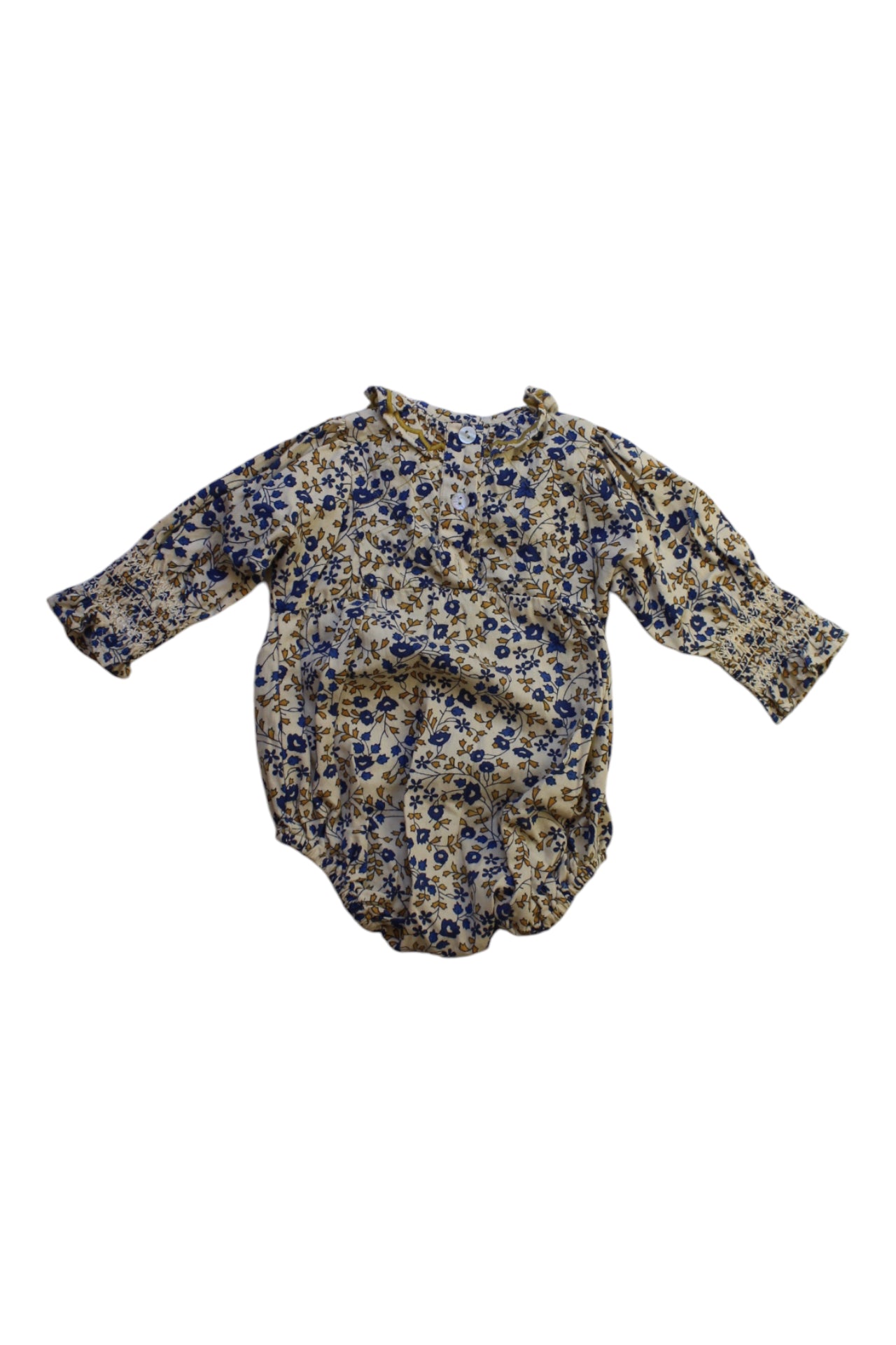 Lali Floral Long Sleeve Bodysuit 3-6M、mySite、g9winljtr