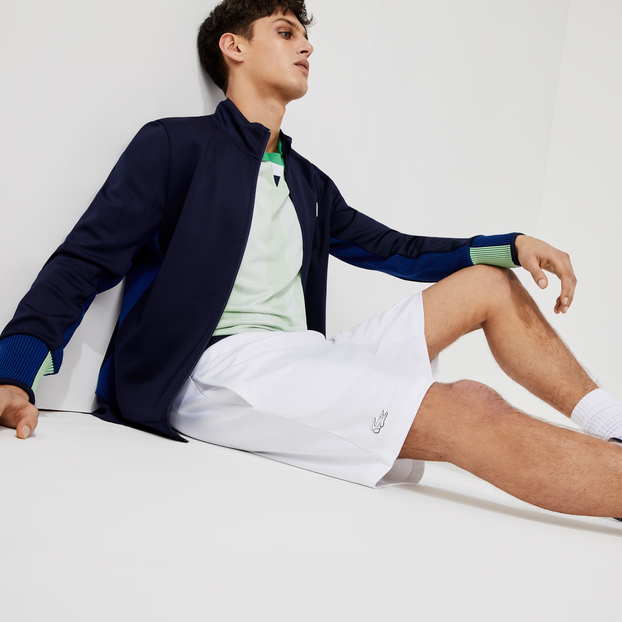 Lacoste Men's Jacquard Tennis Shorts