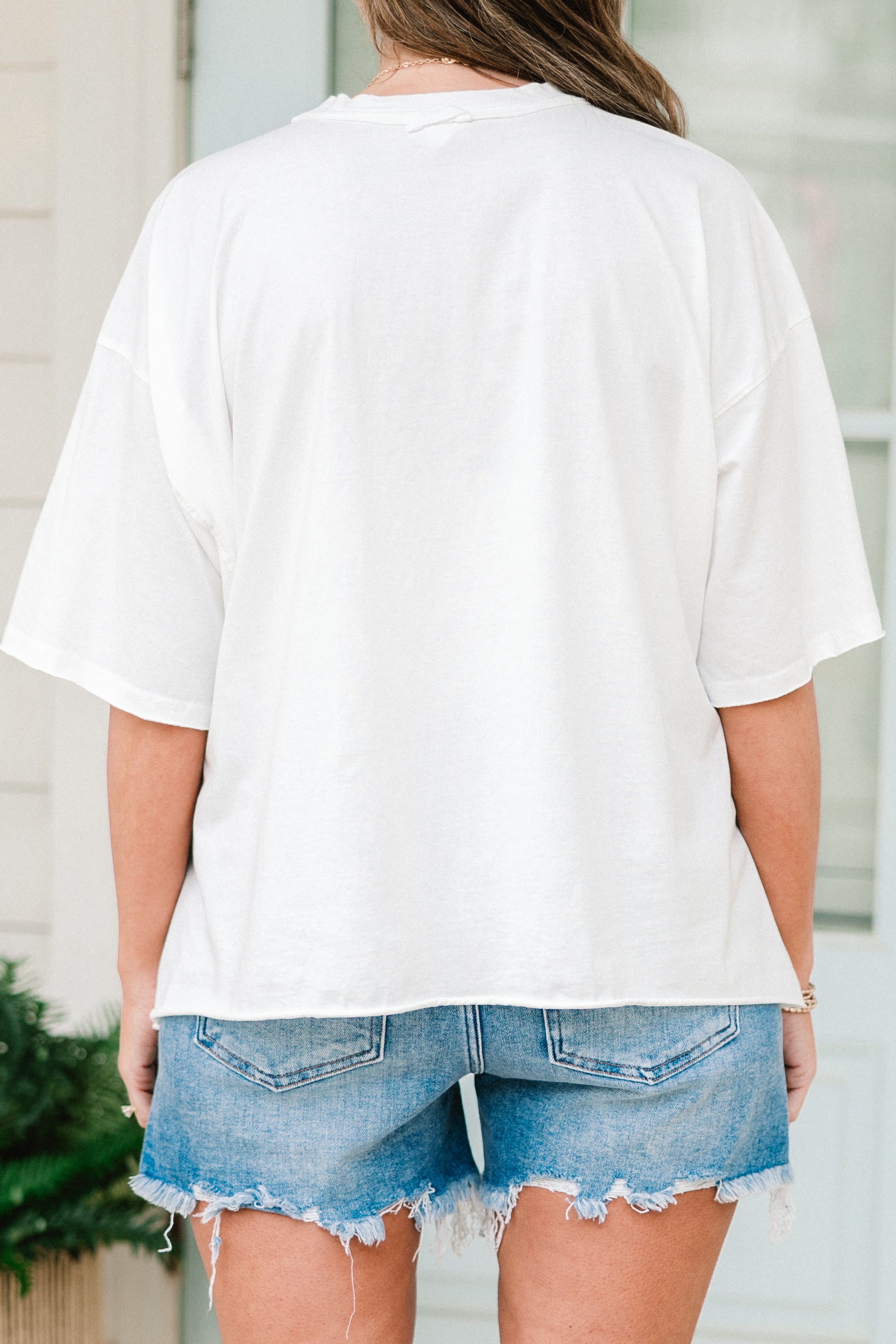  Red, White & Bows Vintage Wash Tee, White、mySite、justintrudeaud