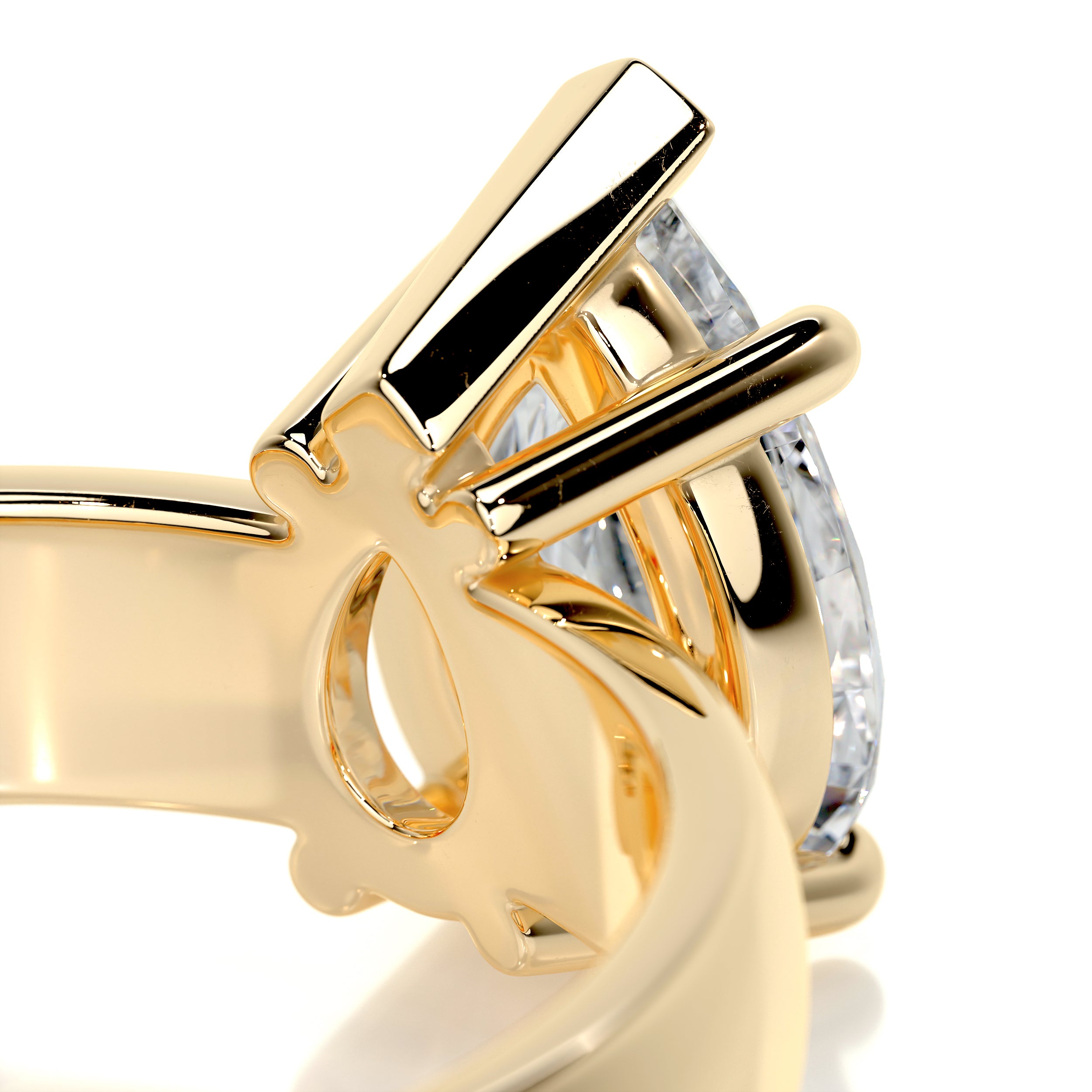 Hannah Diamond Engagement Ring -18K Yellow Gold、mySite、hinf8tx79