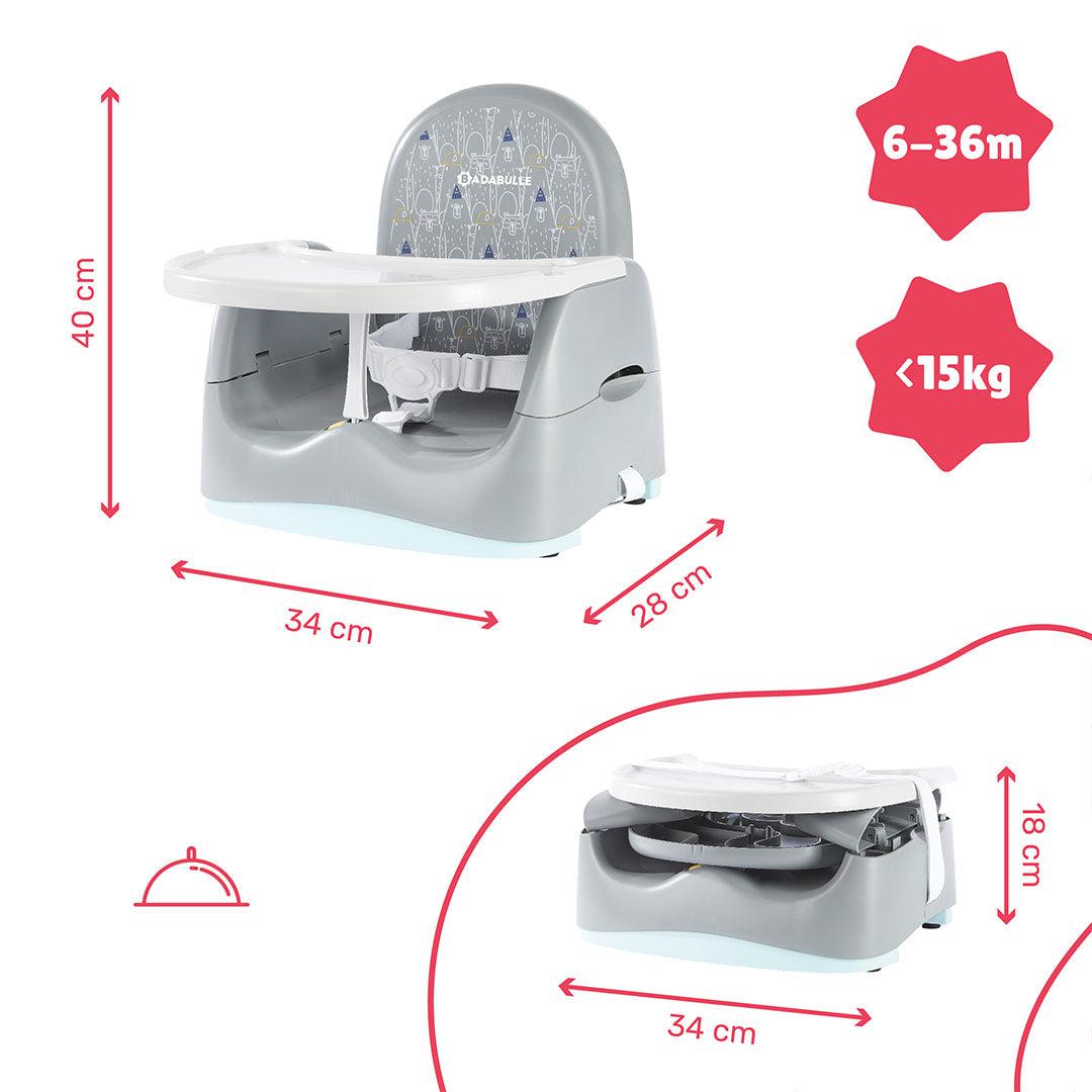  Badabulle Home & Go Booster Seat、mySite、merchandisen