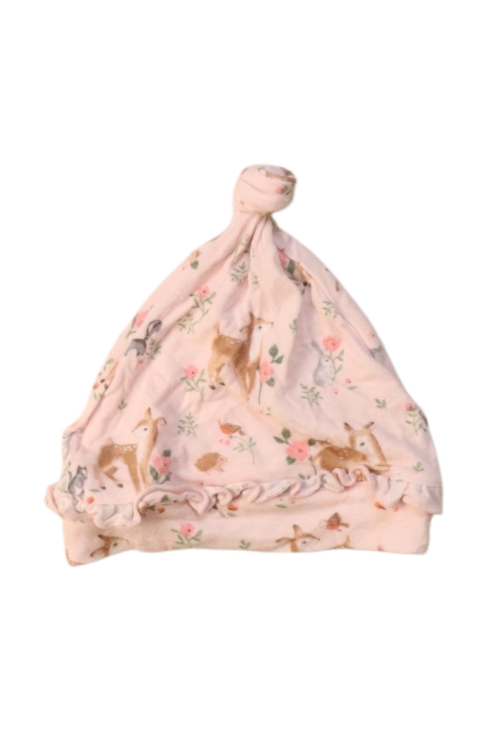 Angel Dear Animal Print Knotted Baby Hat 0-3M、mySite、g9winljtr