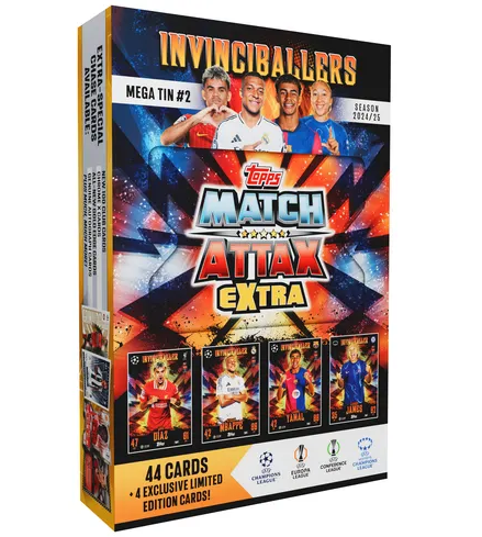 Topps Match Attax Extra 2024/25 - Mega Tin 2 The Invinciballers、mySite、waistdrama