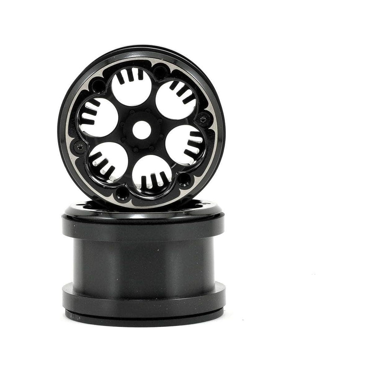  AXIC8061, Axial VWS 2.2 Beadlock Rock Crawler Wheels (2) (Black)、mySite、merchandisen
