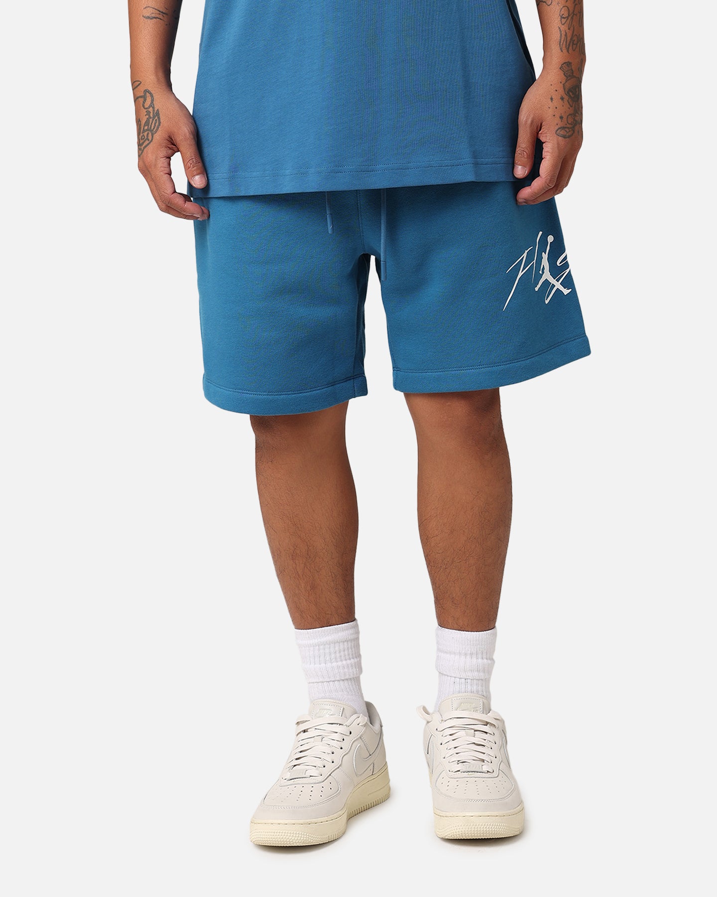 Jordan Essential Brooklyn Fleece Harbour Shorts Industrial Blue、mySite、zt4zffjzw