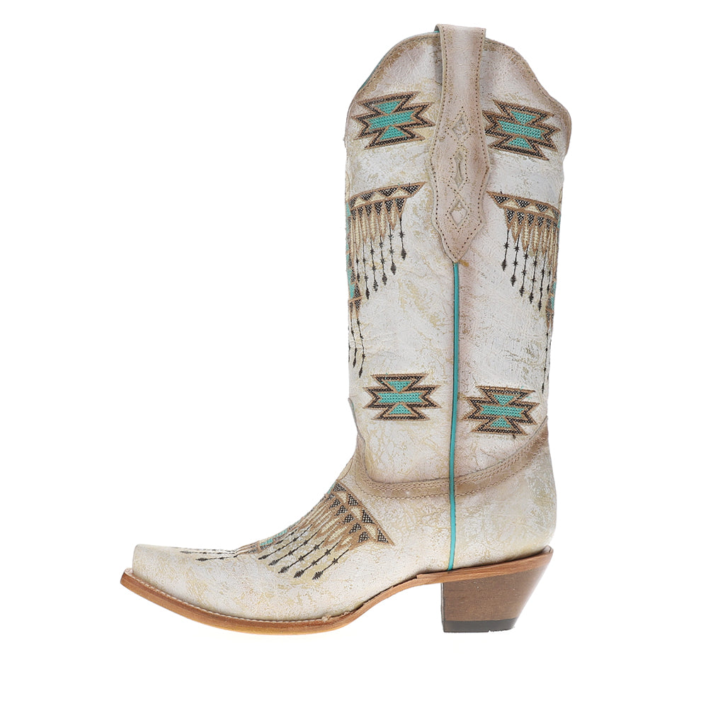 Embroidered Southwest Snip Toe Pull On Cowboy Boots、mySite、gtrtttuynbv
