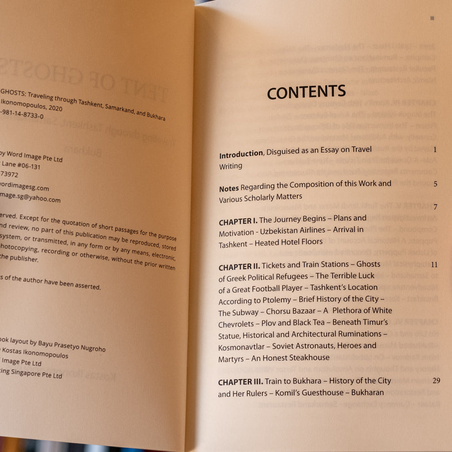 Tent of Ghosts: Traveling Through Tashkent, Samarkand, and Bukhara、mySite、topwebapps