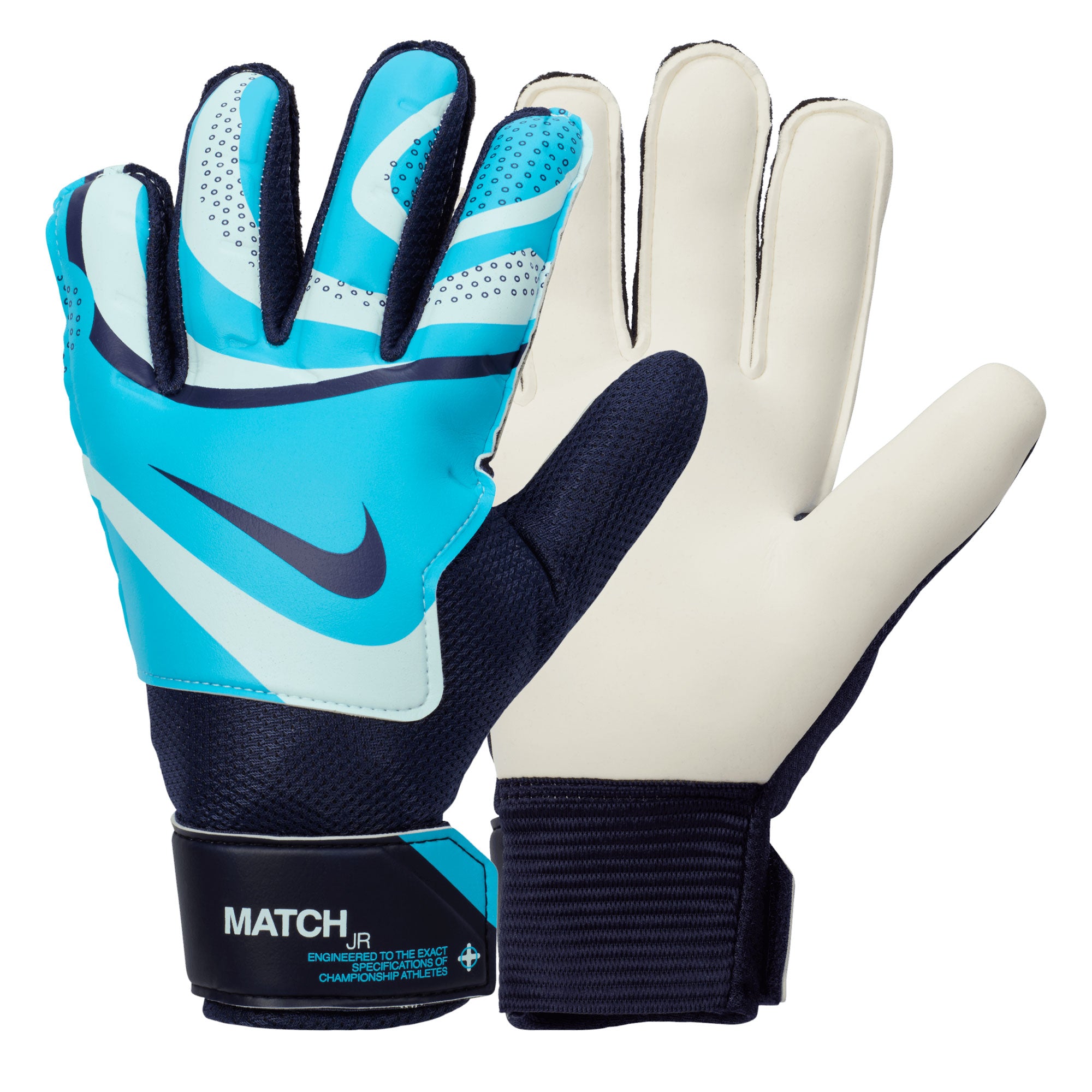 Nike Kids Match Goalkeeper Gloves Glacier Blue/Blackened Blue、mySite、noshort