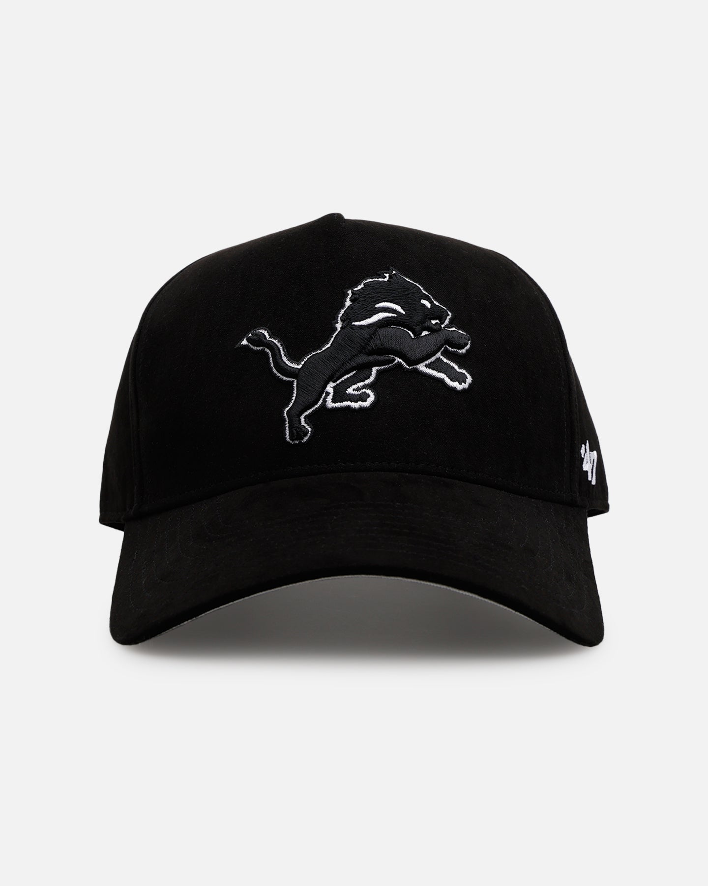47 Brand Detroit Lions 'Ultrasuede' 47 MVP Strapback Black/White、mySite、zt4zffjzw