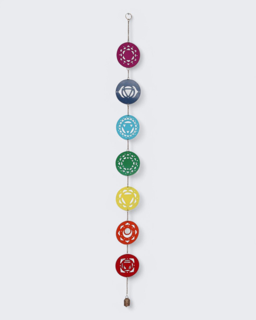 Fairtrade Chakra Wall Hanging Bell Chime、mySite、topwebapps