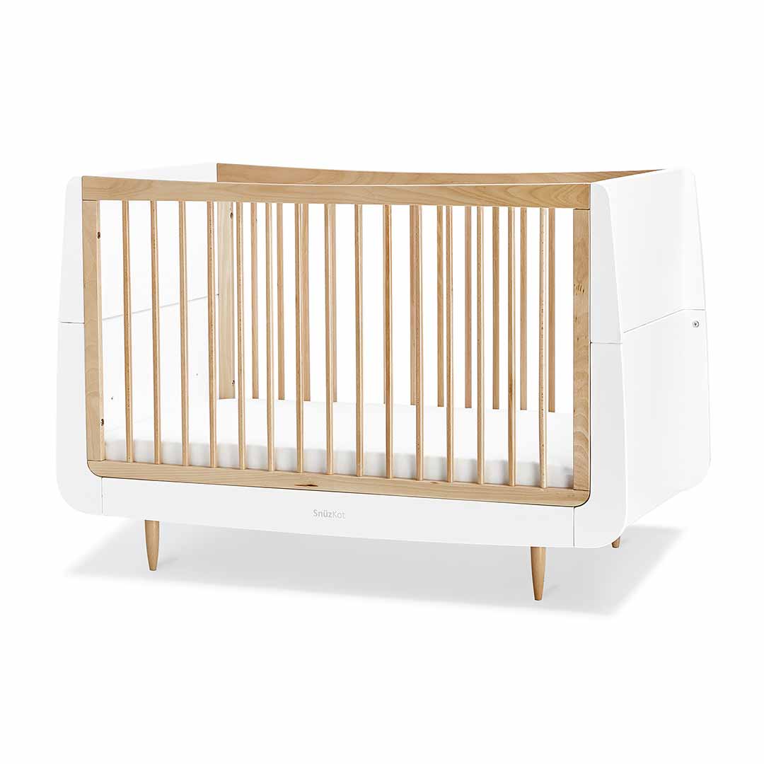  SnuzKot Skandi 2 Piece Nursery Furniture Set - Natural、mySite、merchandisen