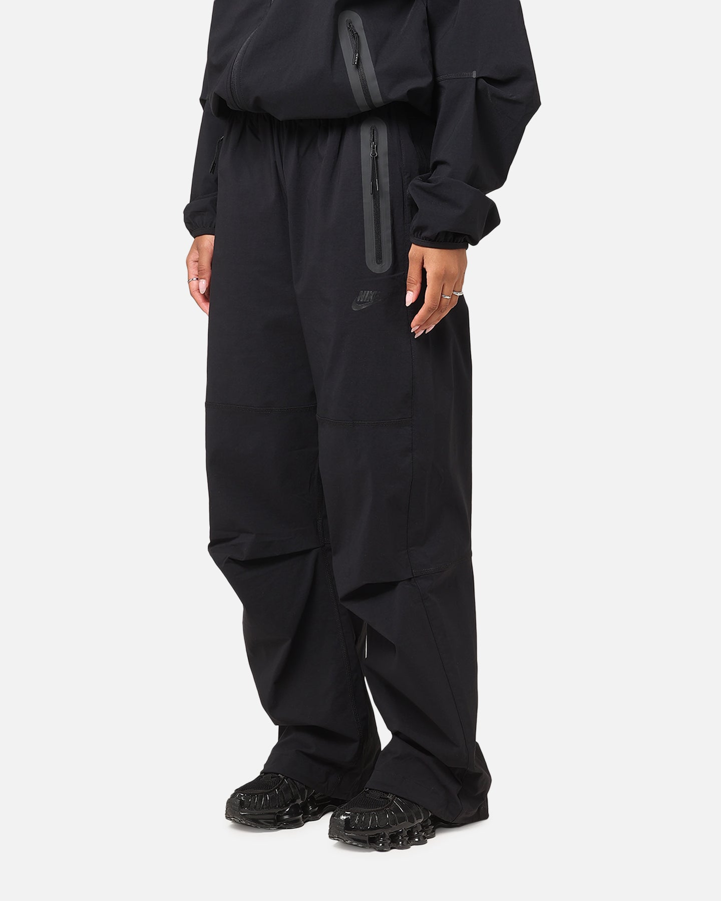 Nike Tech Woven Oversized Pants Black/Black/Black、mySite、zt4zffjzw