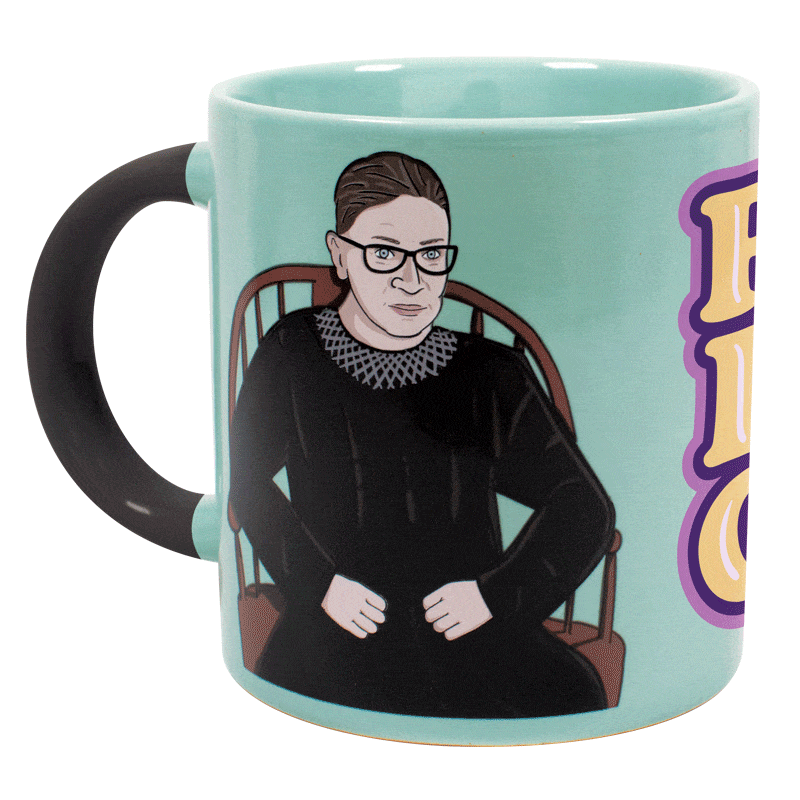 Ruth Bader Ginsburg Transforming Mug、mySite、topwebapps