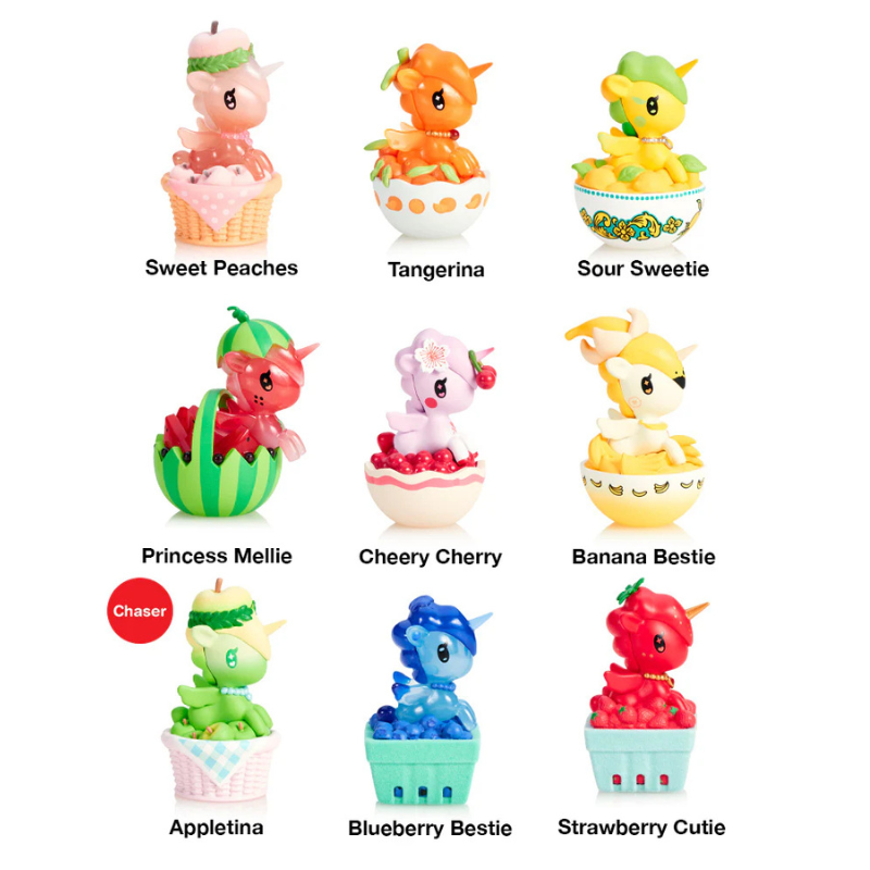  Tokidoki Fresh Fruits Unicorno Blind Box、mySite、greenlandpopulation