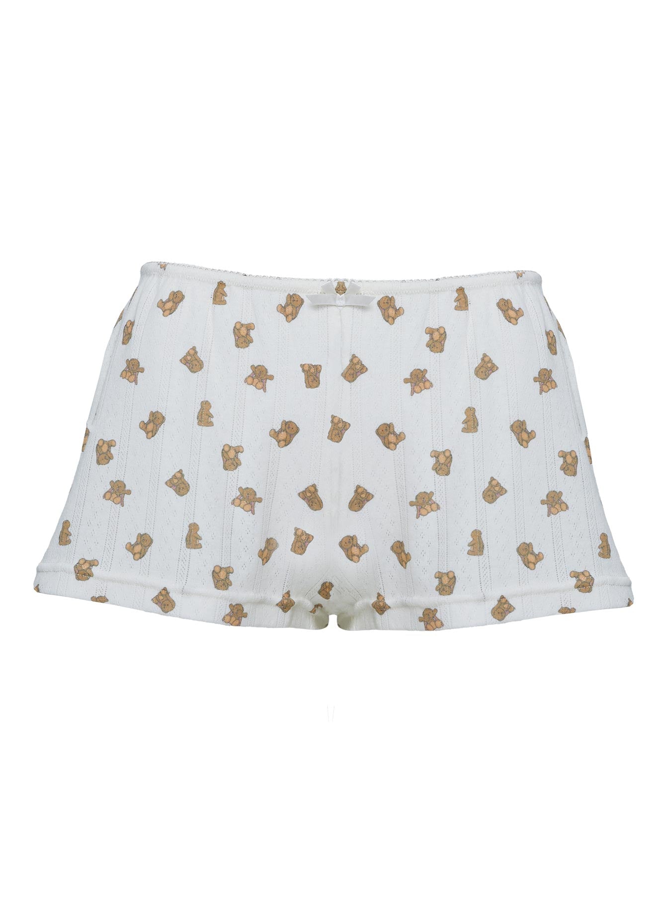 Sleepytea Pointelle Sleep Short Multi、mySite、solidvoid