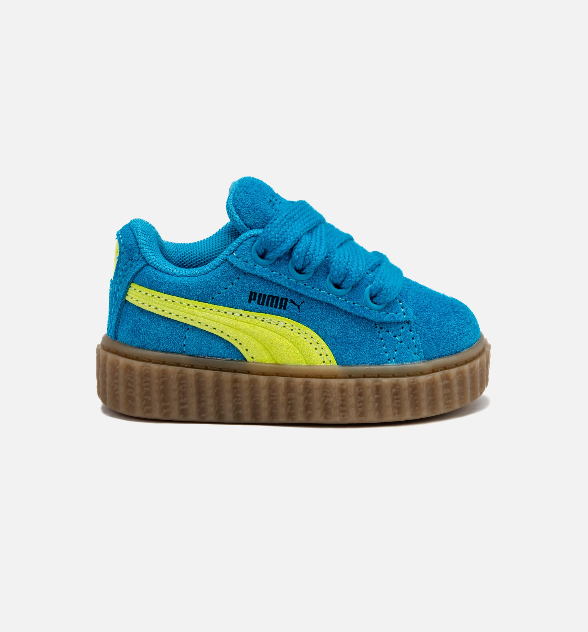 Fenty Creeper Phatty Infant Toddler Lifestyle Shoe - Blue/Lime/Gum Free Shipping、mySite、dreamappss