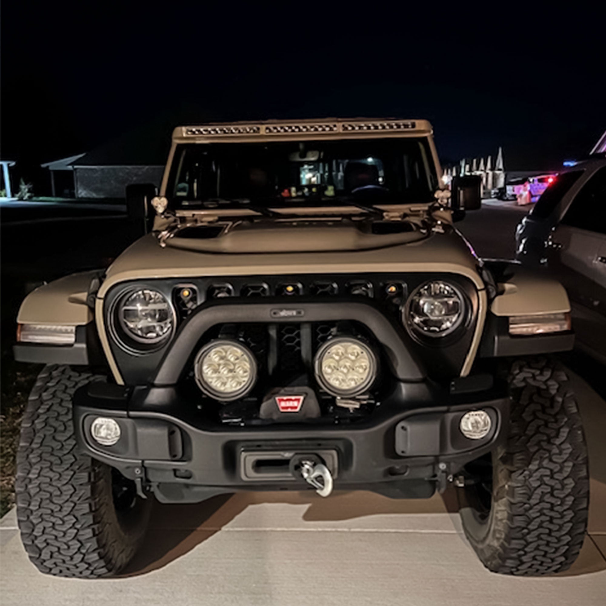 ORACLE Lighting Integrated Windshield Roof LED Light Bar System for Jeep Wrangler JL & Gladiator JT、mySite、nflplayoffbracketp