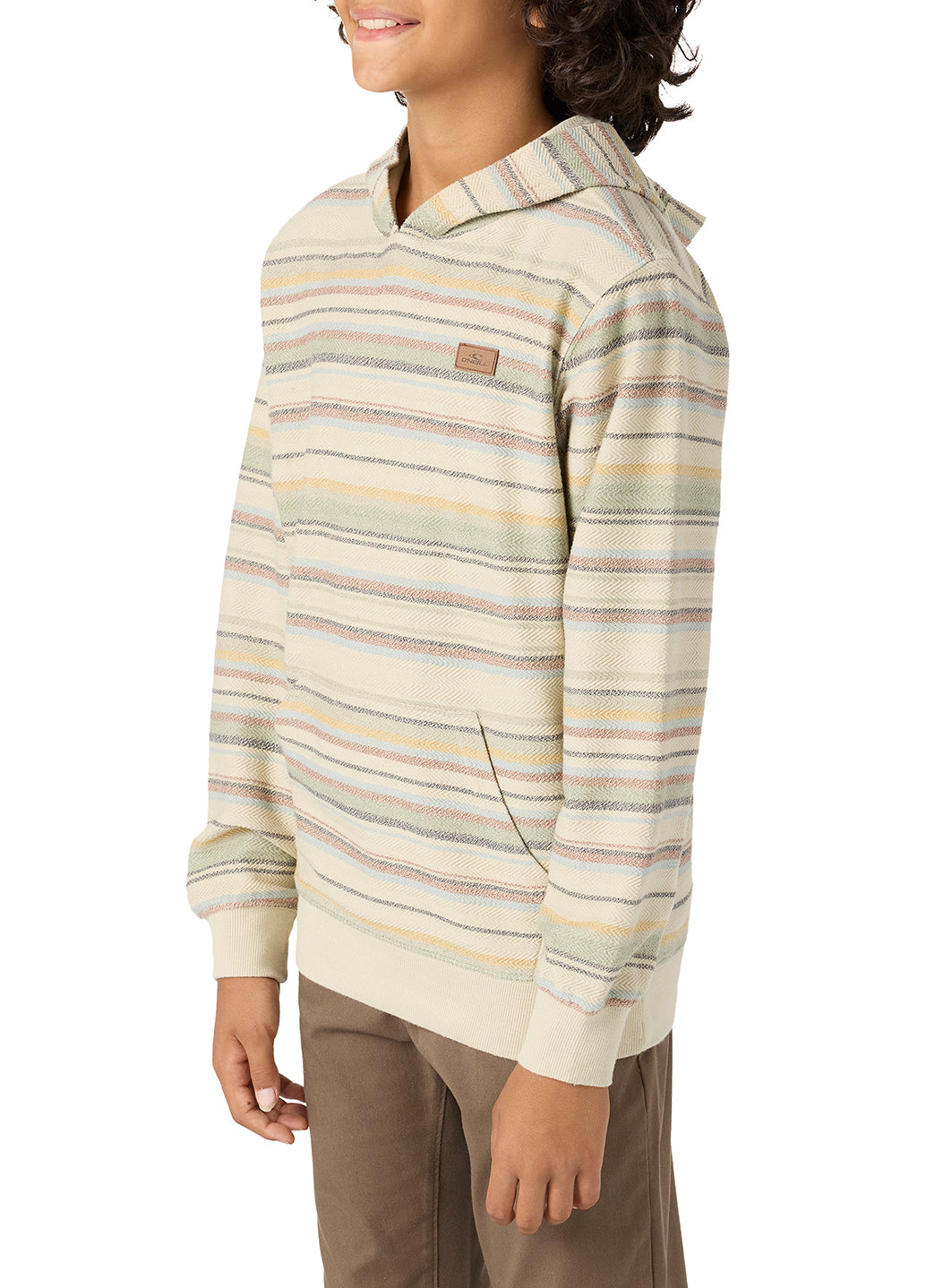 O'Neill Boys' Bavaro Stripe Pullover Hoodie (Big Kid)、mySite、noshort