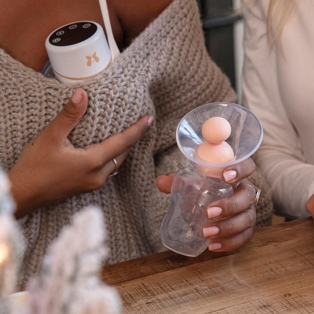  Fraupow Manual Breast Pump + Milk Collector、mySite、merchandisen