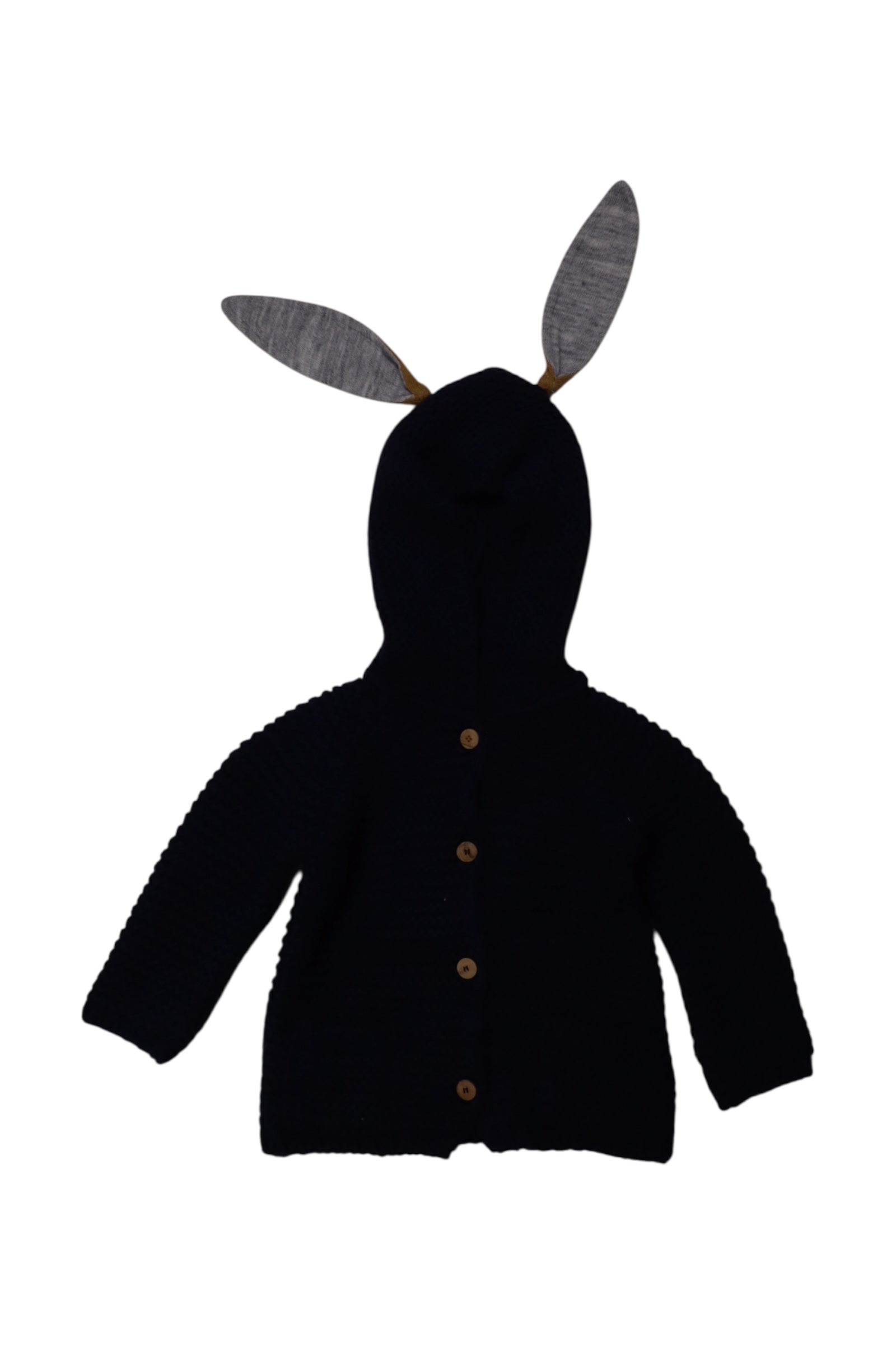 Ars猫ne Et Les Pipelettes Bunny Ear Hooded Sweatshirt 12-18M、mySite、g9winljtr