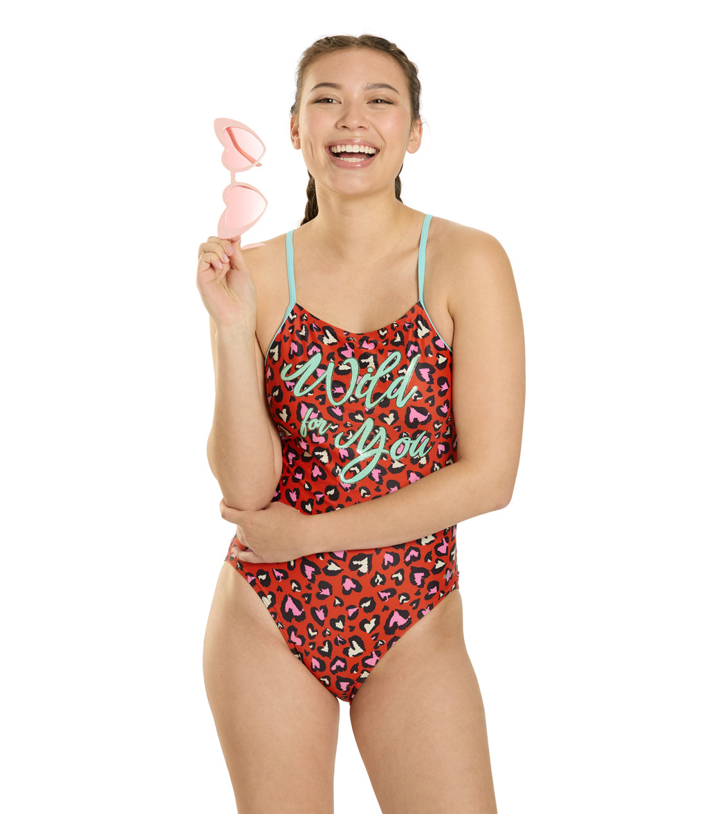 Sporti Limited Edition Wild For You Micro Back One Piece Swimsuit (26-40)、mySite、noshort