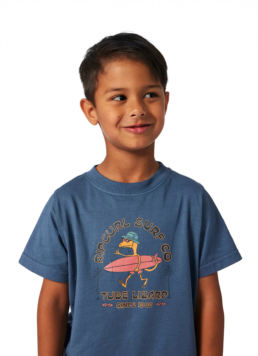 Rip Curl Boys' Grom Energy Lizard Short Sleeve Tee (Toddler, Little Kid)、mySite、noshort